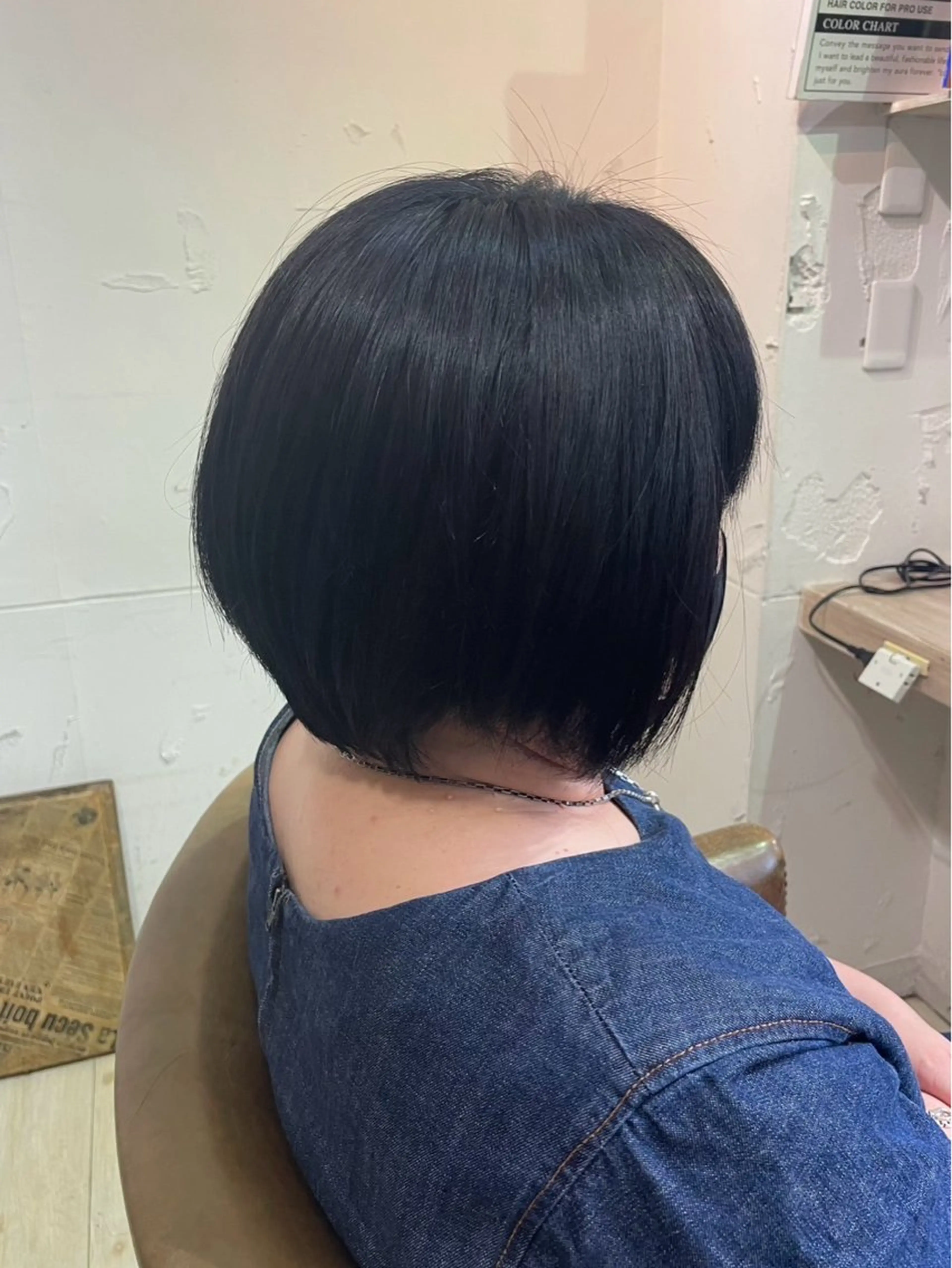 ワンカラー(ショート)&シャンプーブロー込みの写真