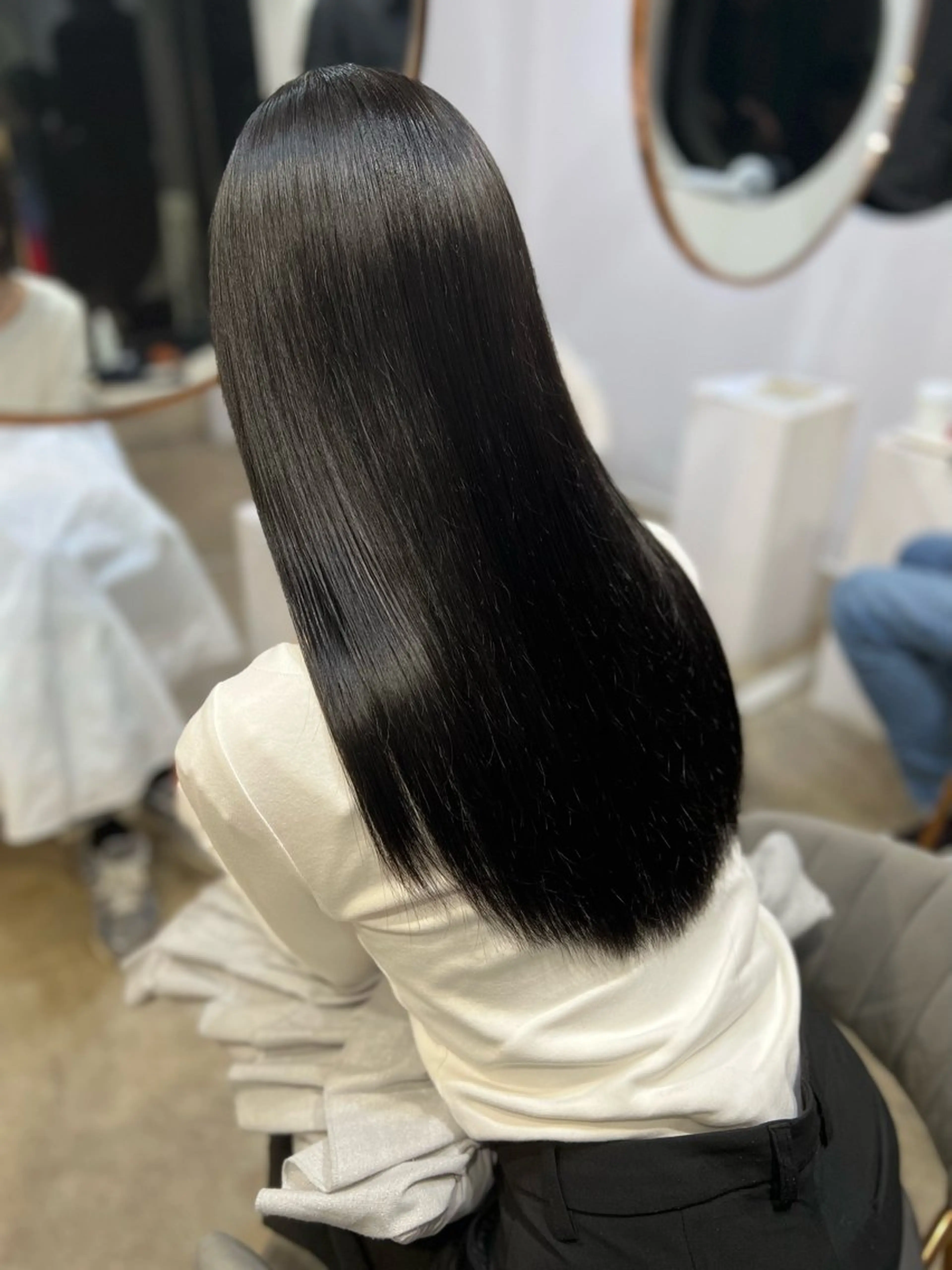 セミロング shien🌹 艶髪／縮毛矯正🌹のヘアスタイル