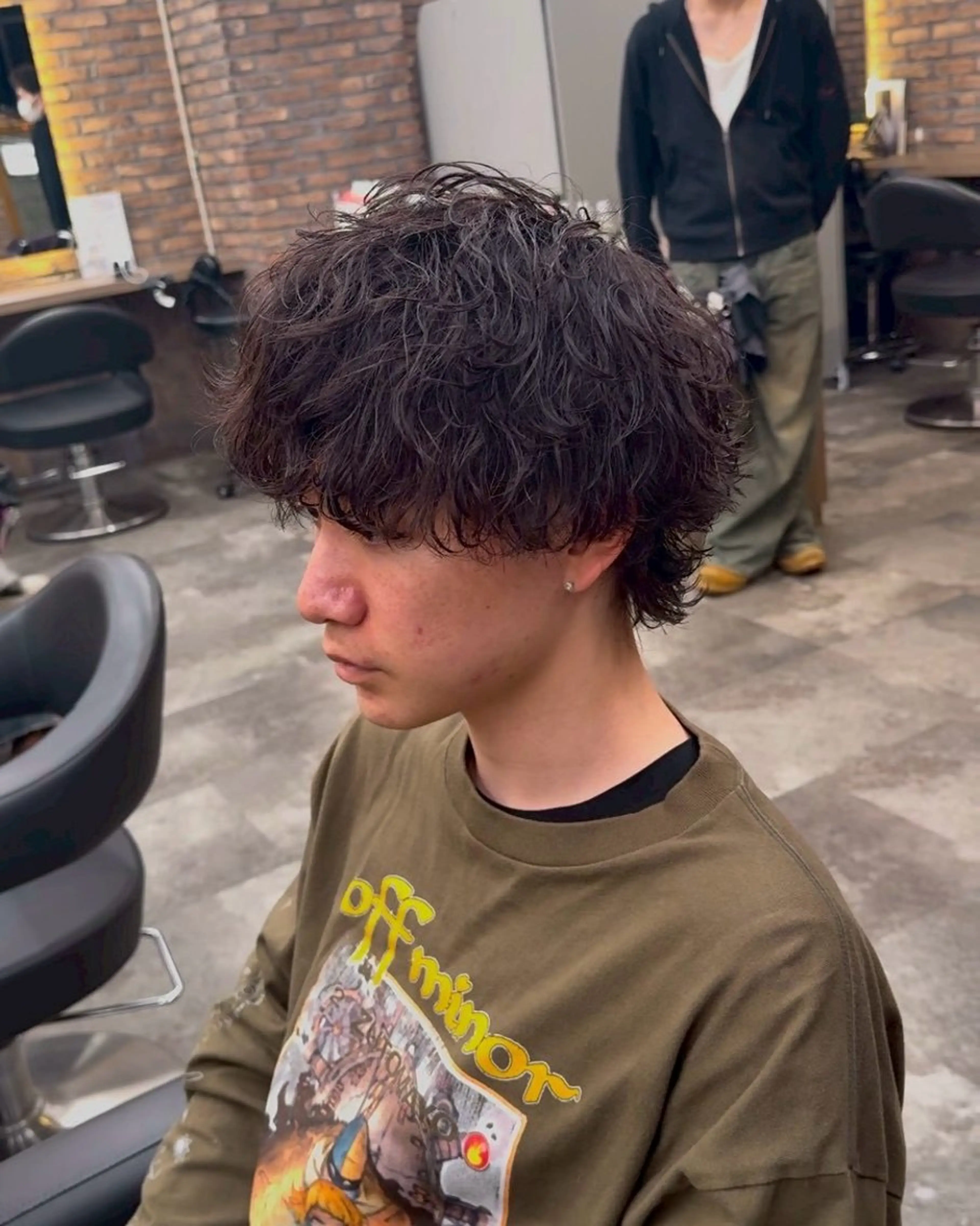 カラー ⚡️【メンズモデル 募集中】⚡️RIKUのヘアスタイル