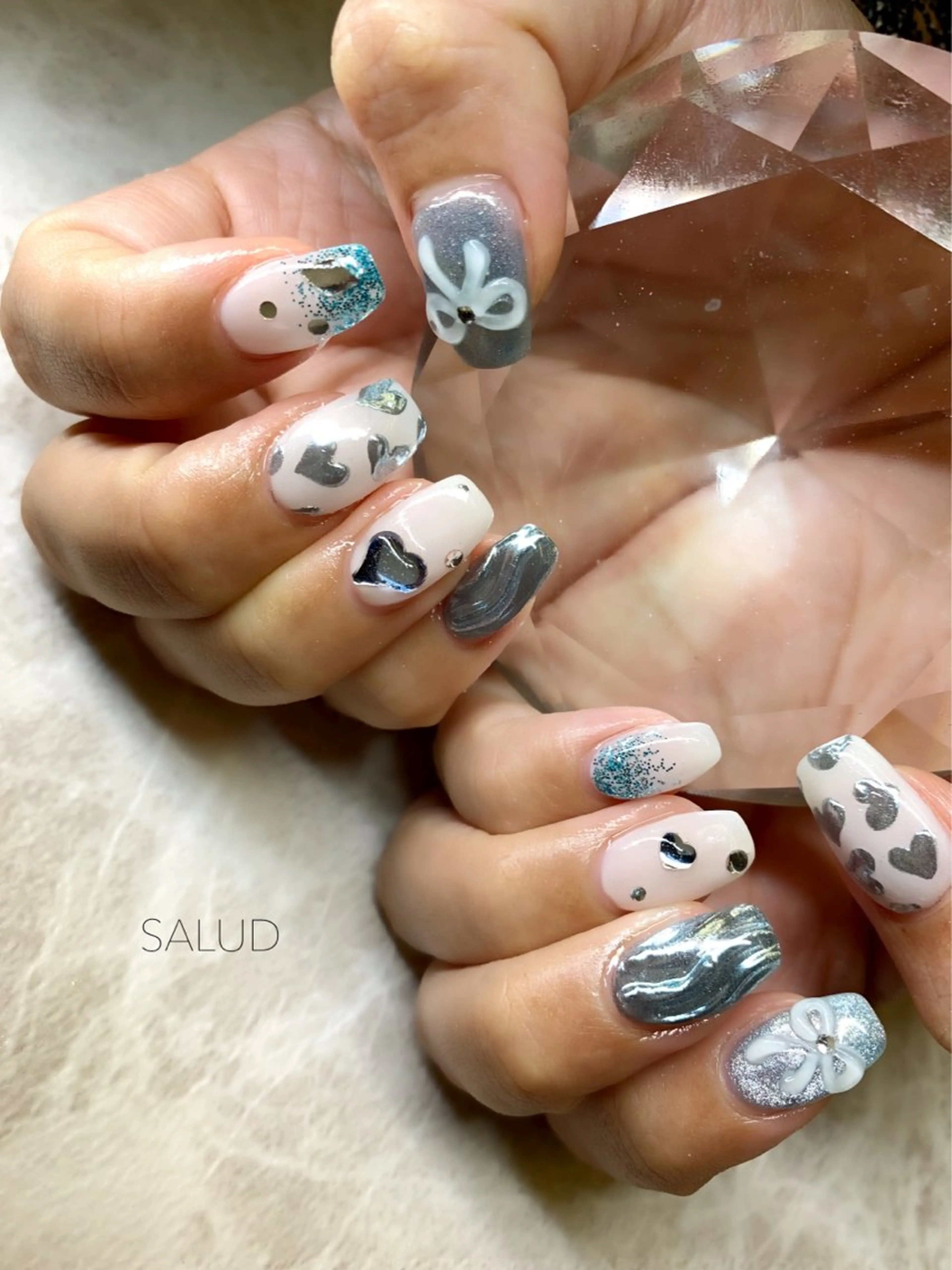 ネイル ハンドネイル Nail Salon SALUDのネイルデザイン