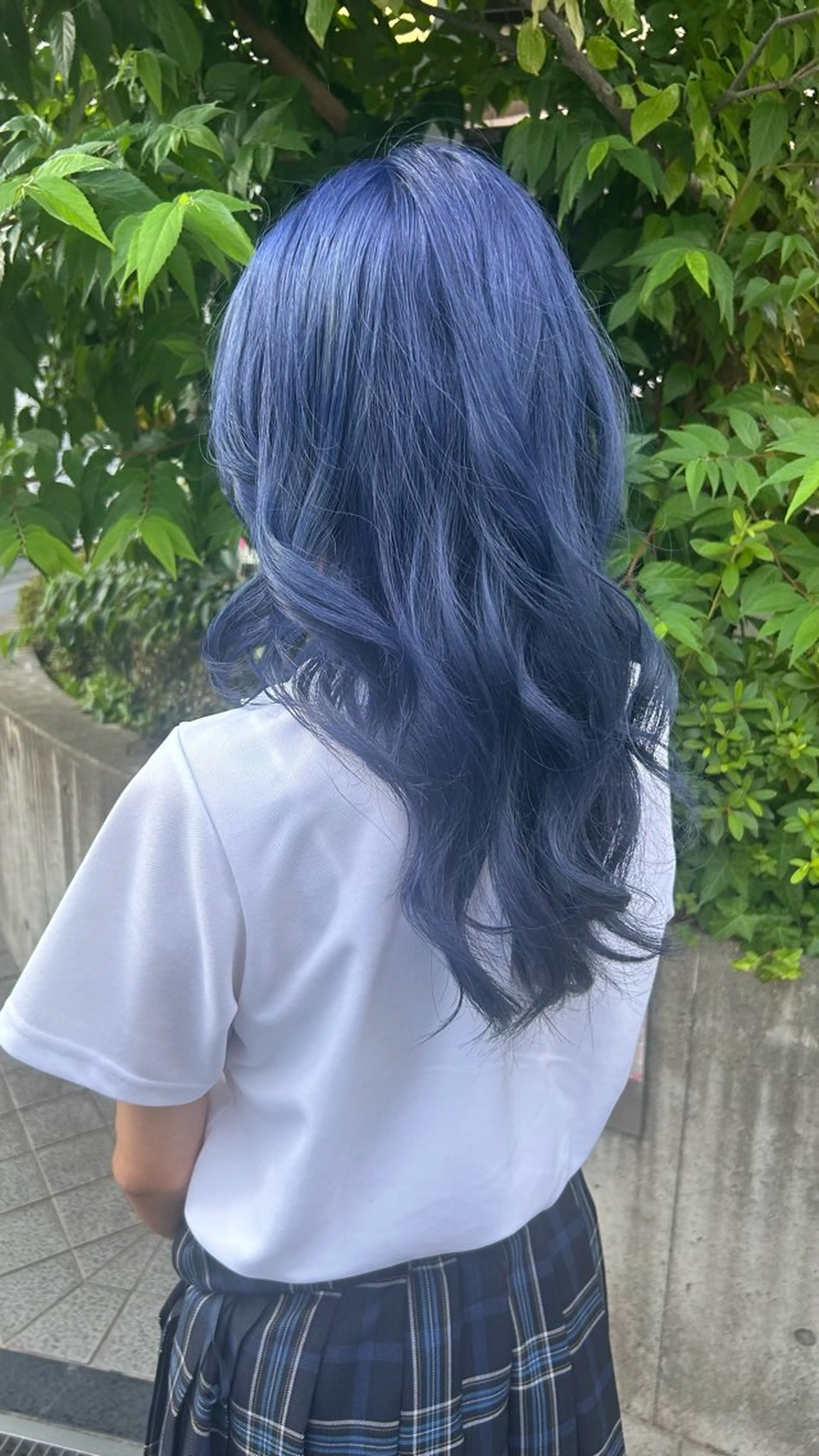 カラー 富田 彩来のヘアスタイル