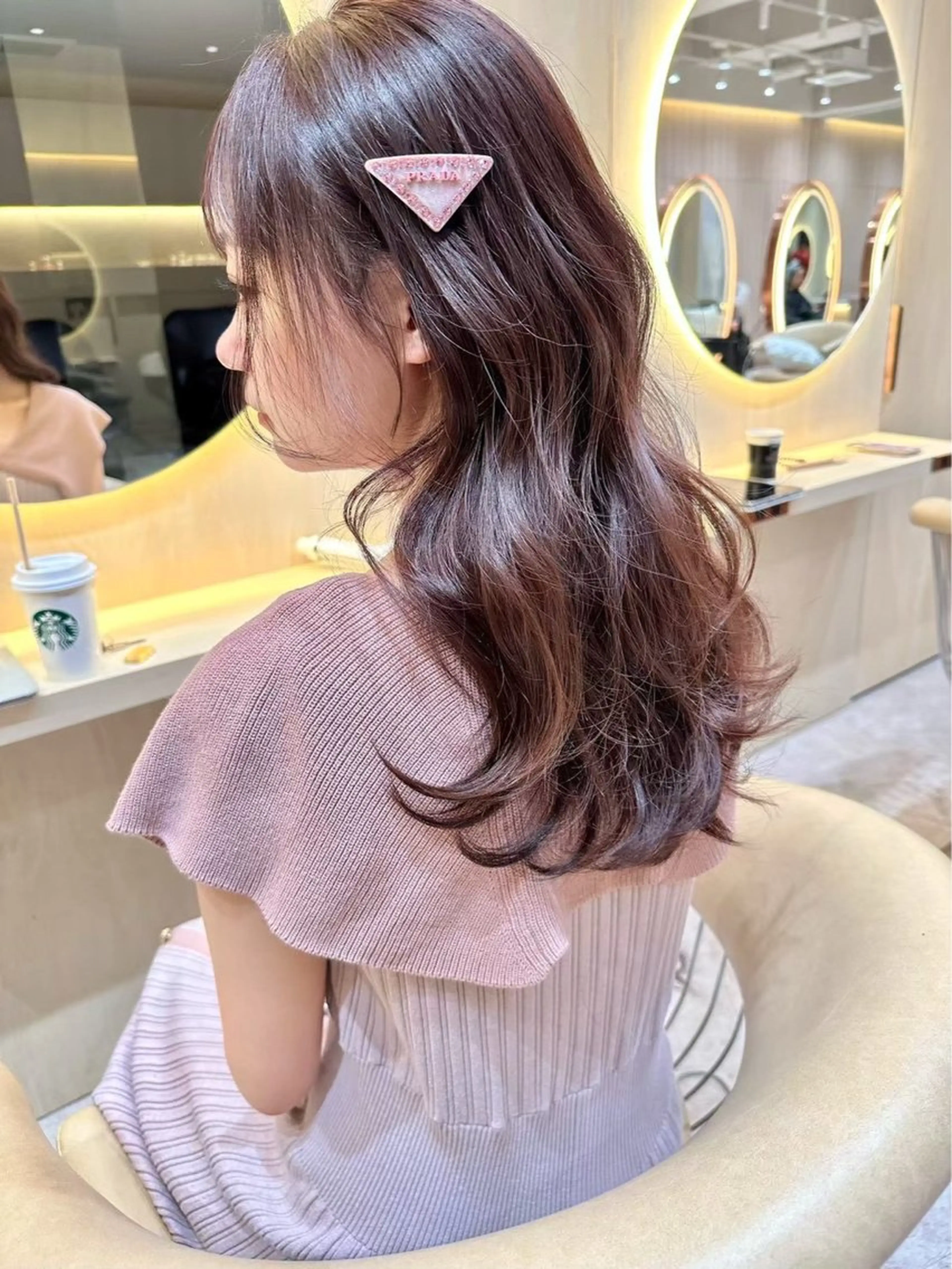 ロング カラー 京都 烏丸/ 山田薫実のヘアスタイル
