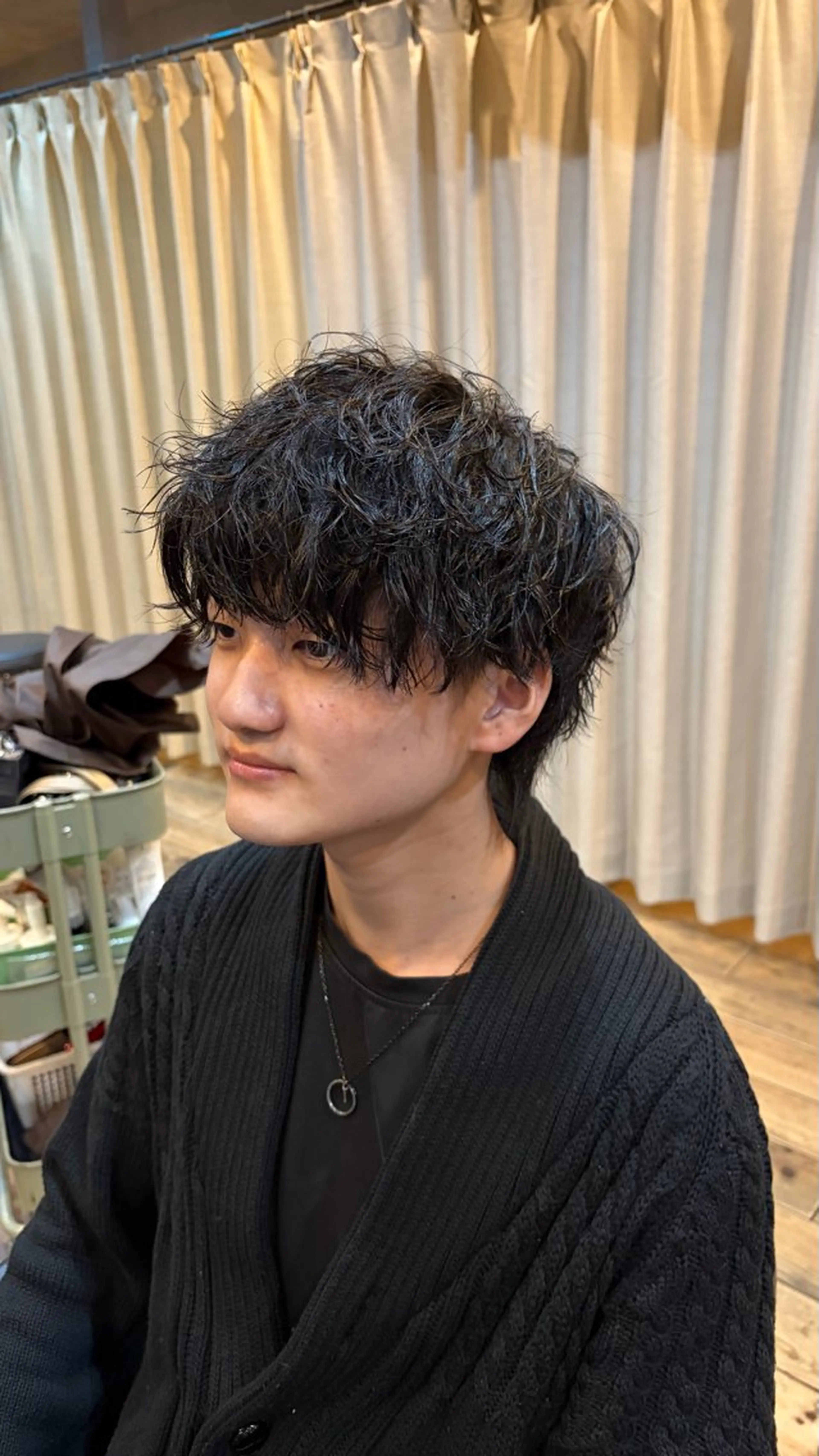 ツイストスパイラルパーマ＋カット＋トリートメントの写真