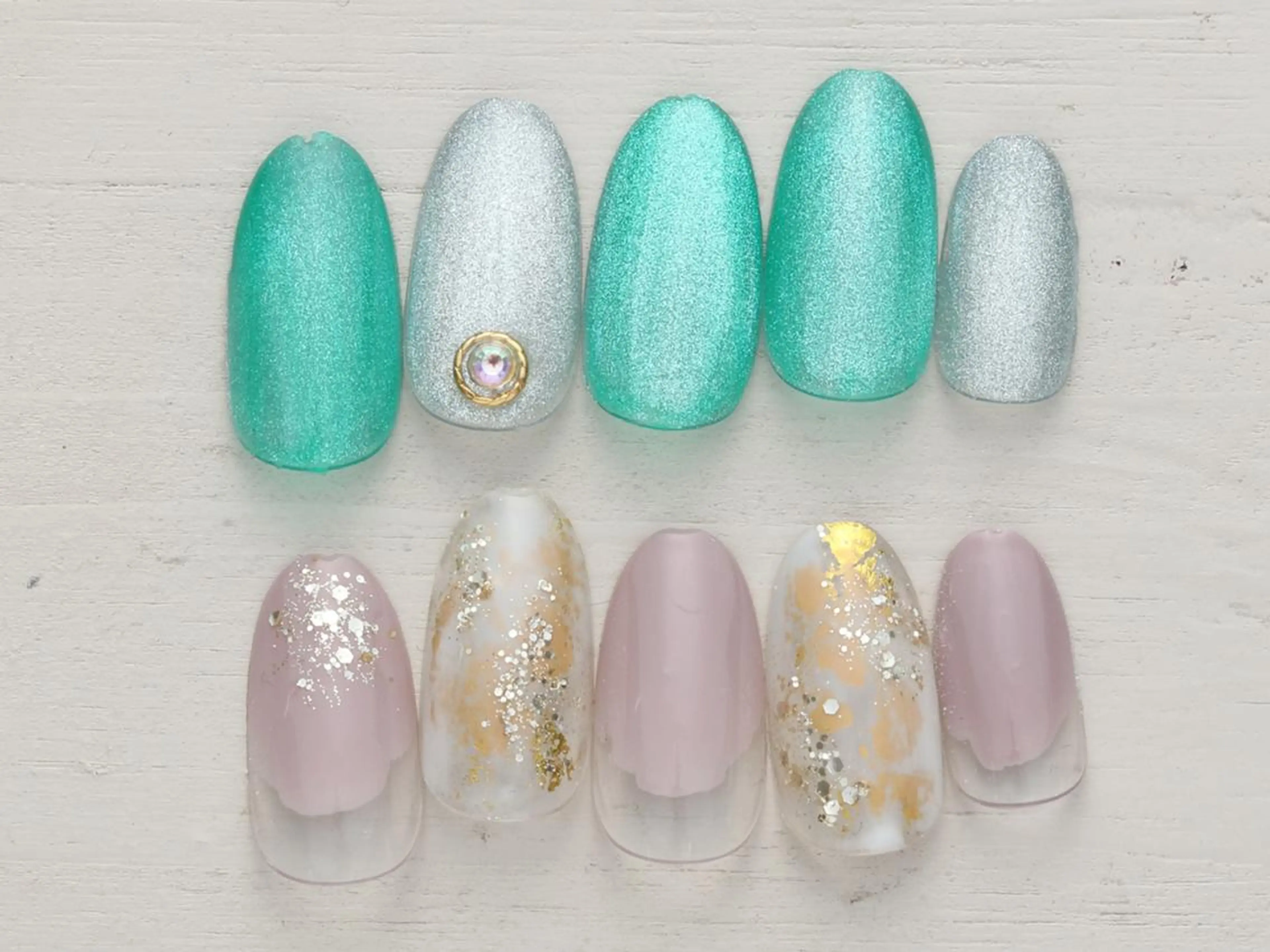 【HINAネイル初めて来店のお客様】ハンドオフあり　プチトレンドコース　★お直し不可の写真