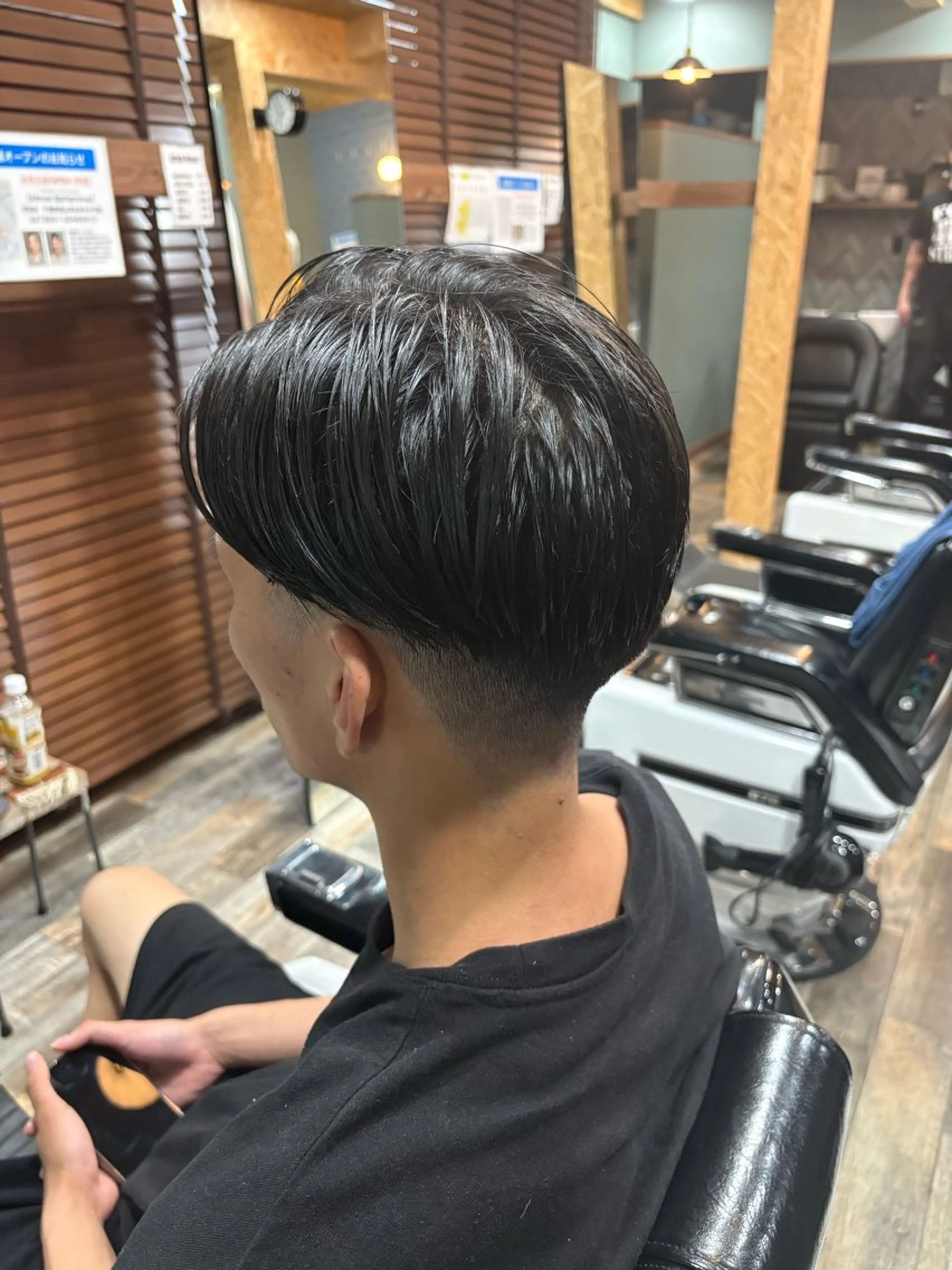 ミディアム メンズ 木名瀬 海星のヘアスタイル