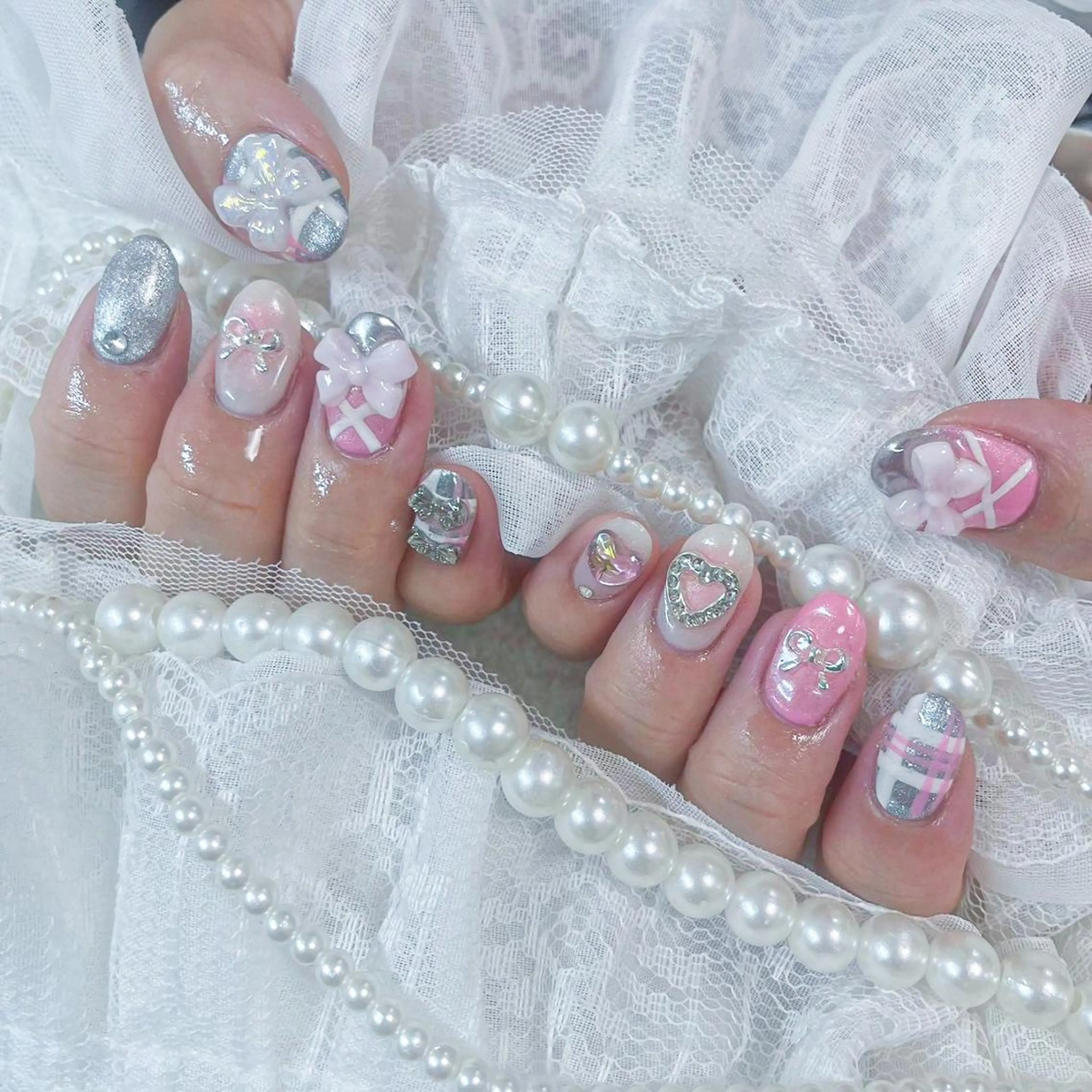 ネイル M.Y ネイル🩷のネイルデザイン