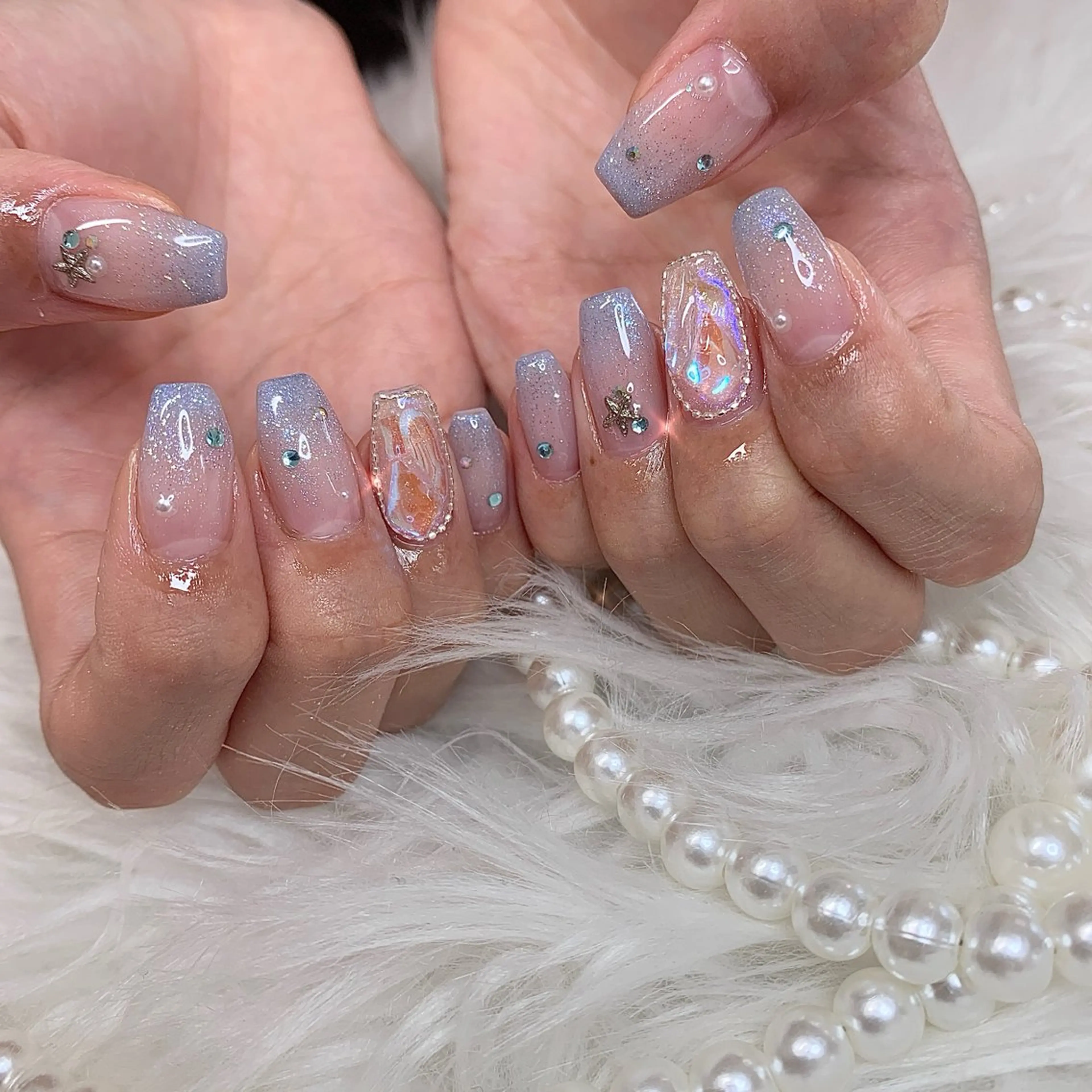 ネイル La neige* yuki 🐩🌙のネイルデザイン