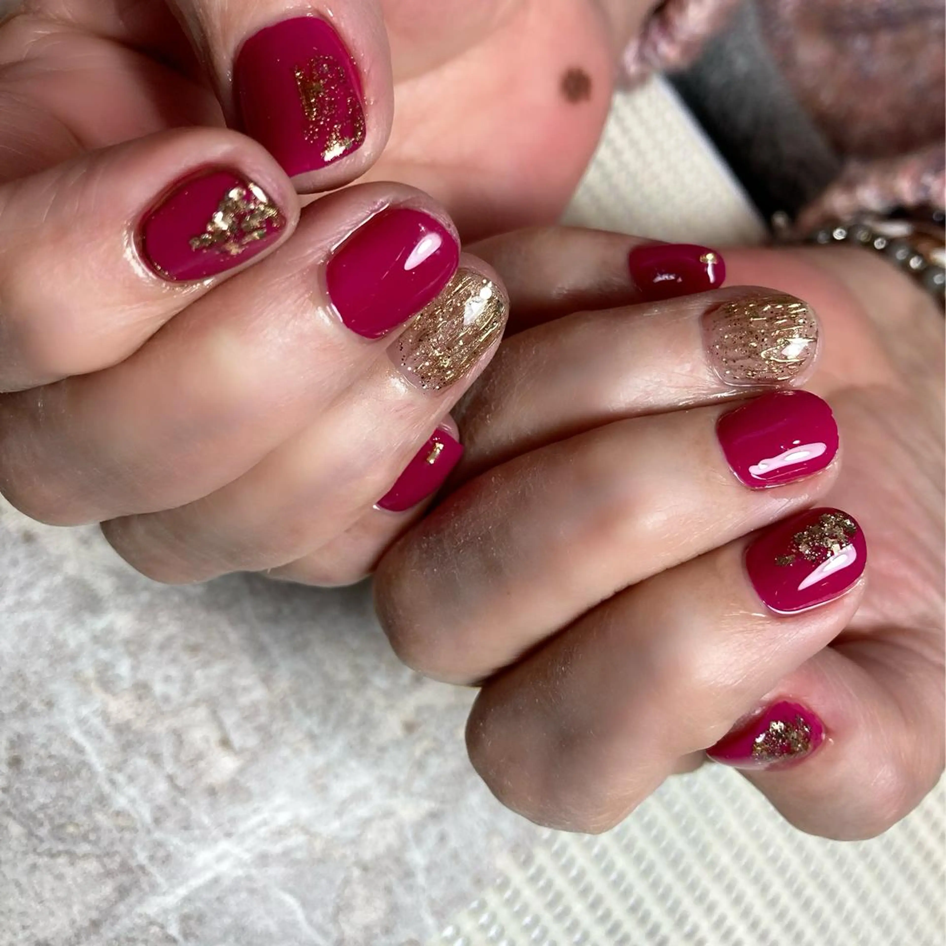 ネイル ハンドネイル ou's nail salon所属・小林 桜のネイルデザイン