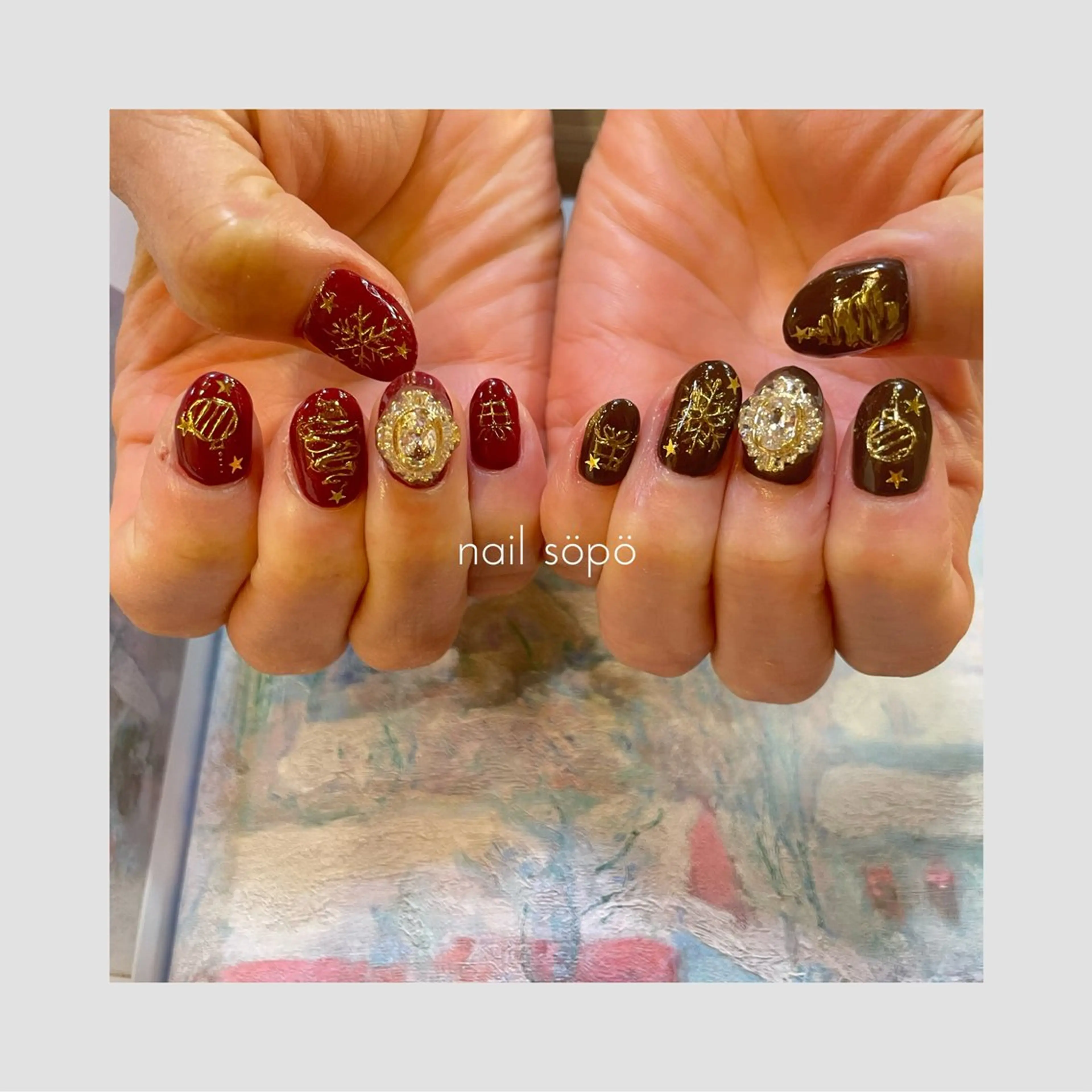 ネイル 自由が丘✳︎奥沢 nail söpöのネイルデザイン