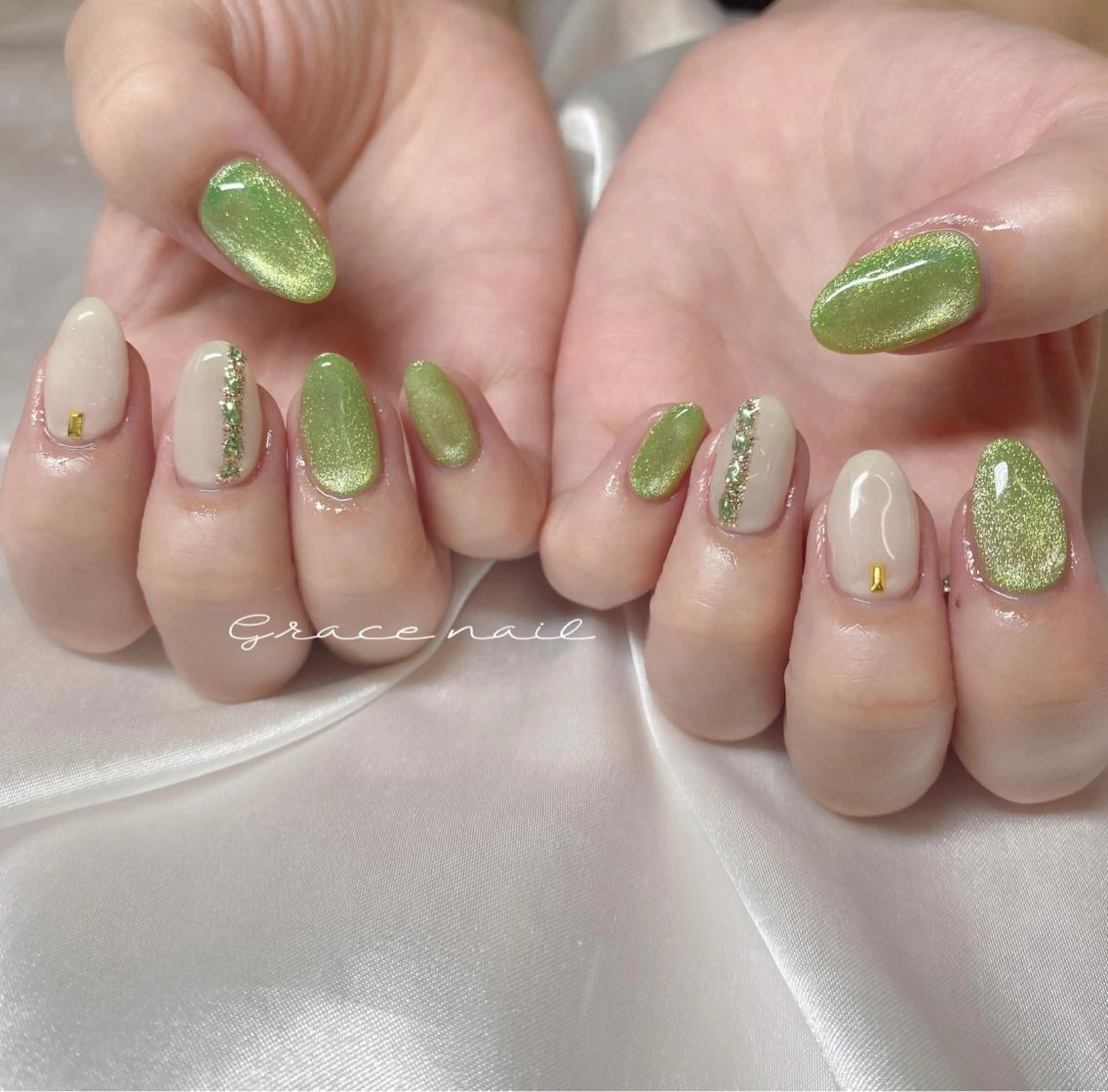 ネイル ハンドネイル ☆*｡Grace Nail｡*☆のネイルデザイン