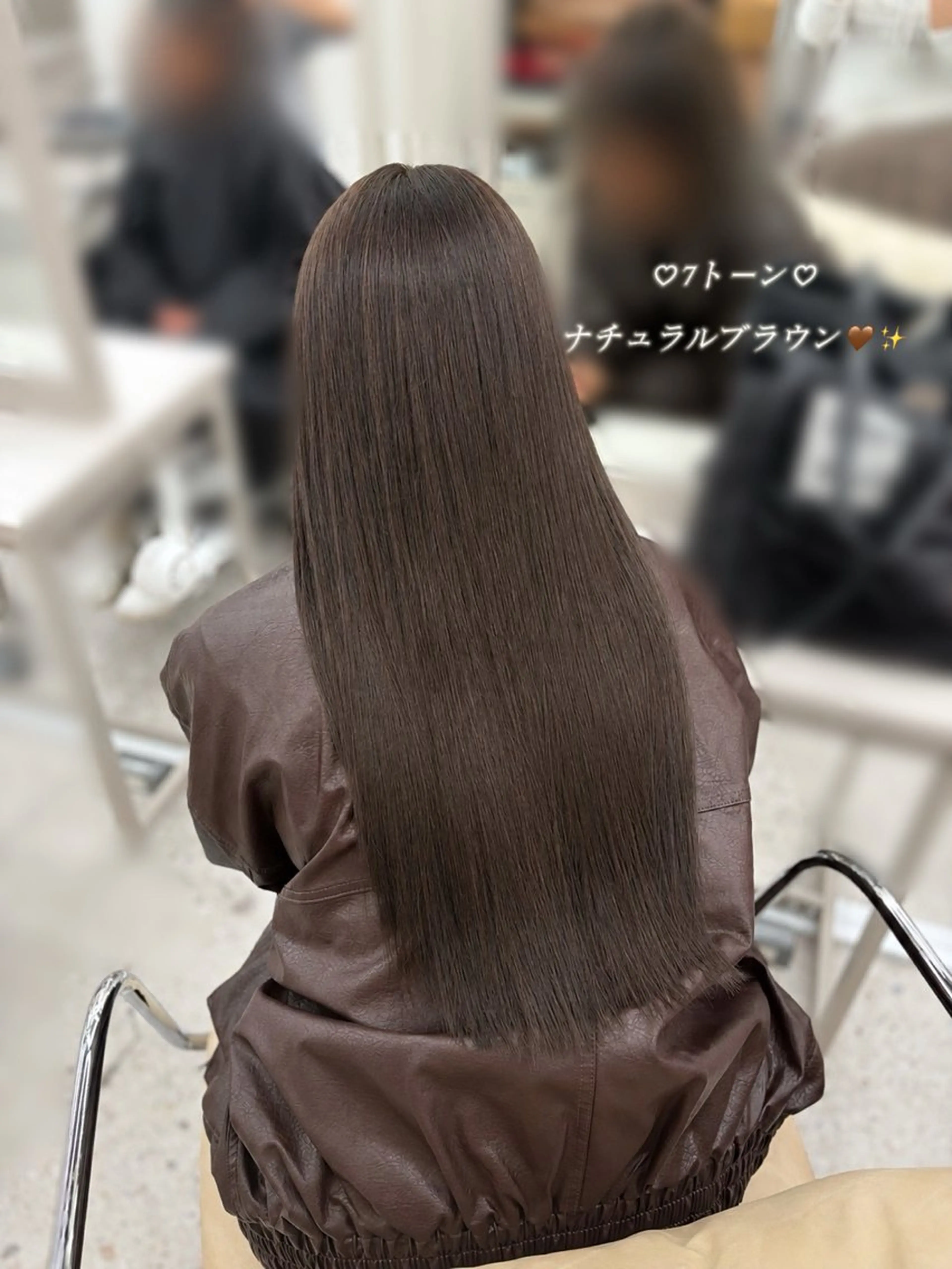 カラー ブラウンカラー ナチュラルブラウン ヘアカラー カラー・髪質改善🫧 COCO  ほのかのヘアスタイル