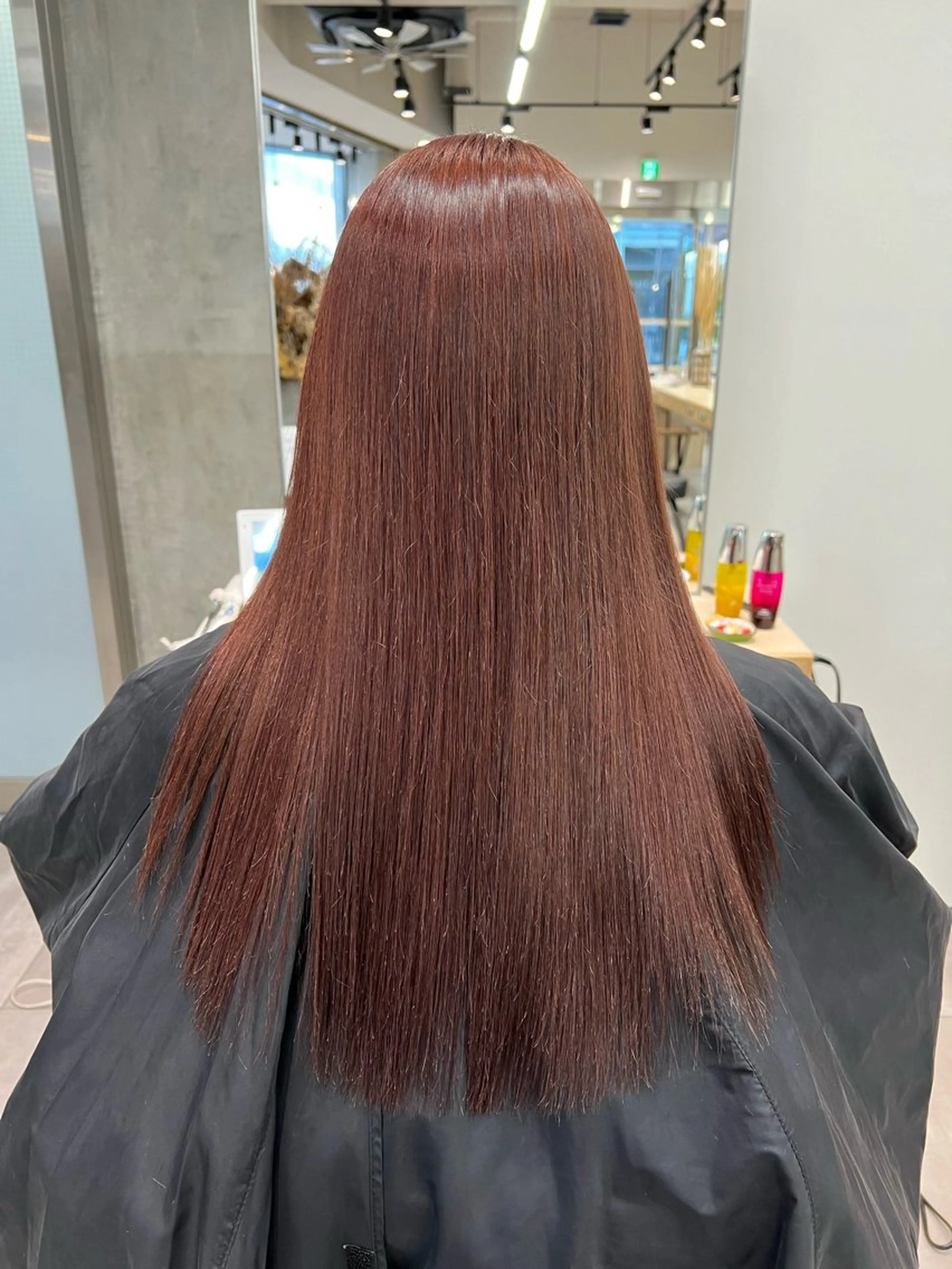 ロング カラー ヘアカラー トリートメント 🌞レイヤー×カラー 前川那津美🌞のヘアスタイル