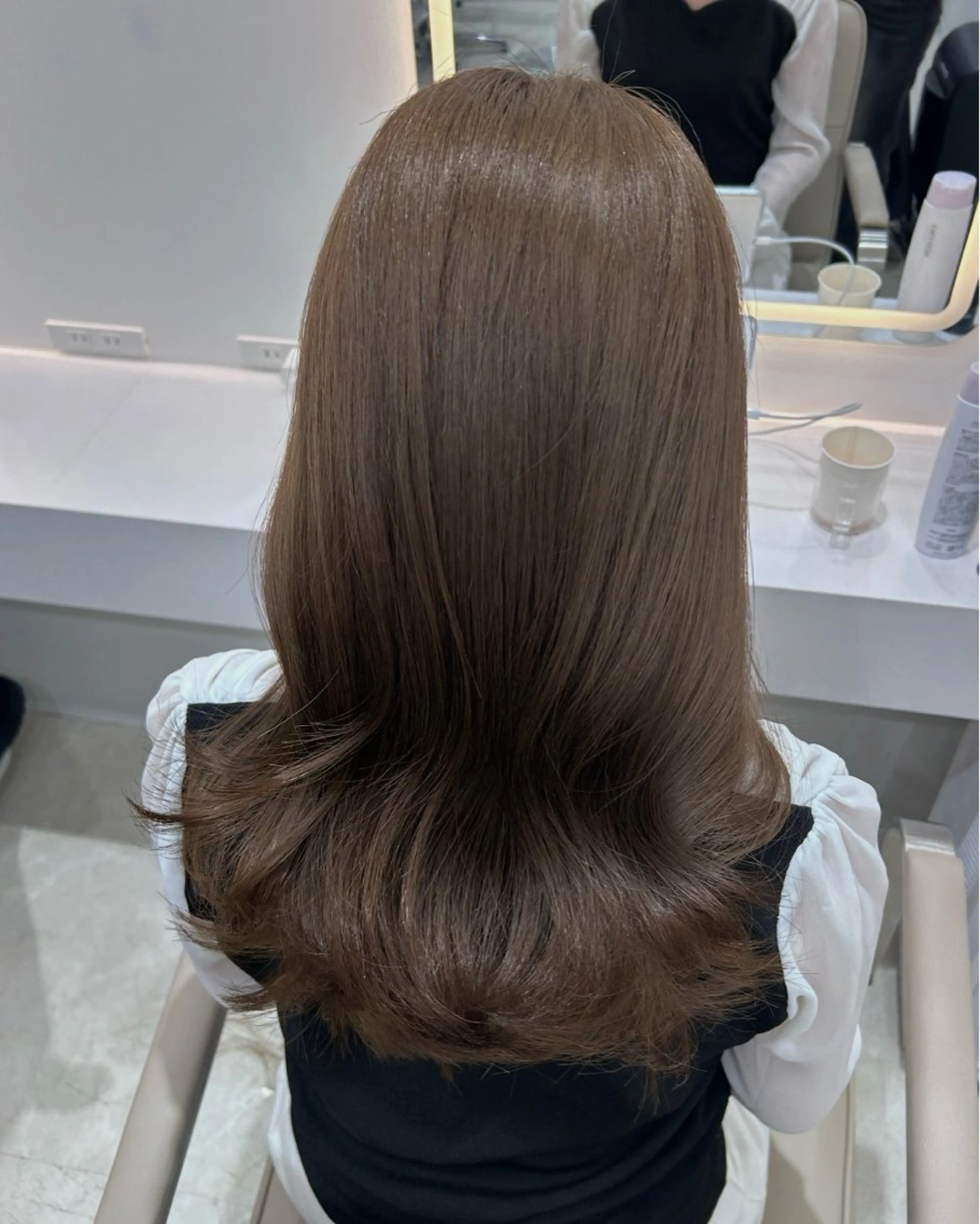 ロング カラー カット ヘアカラー トリートメント ダブルカラー髪質改善 /Annaのヘアスタイル