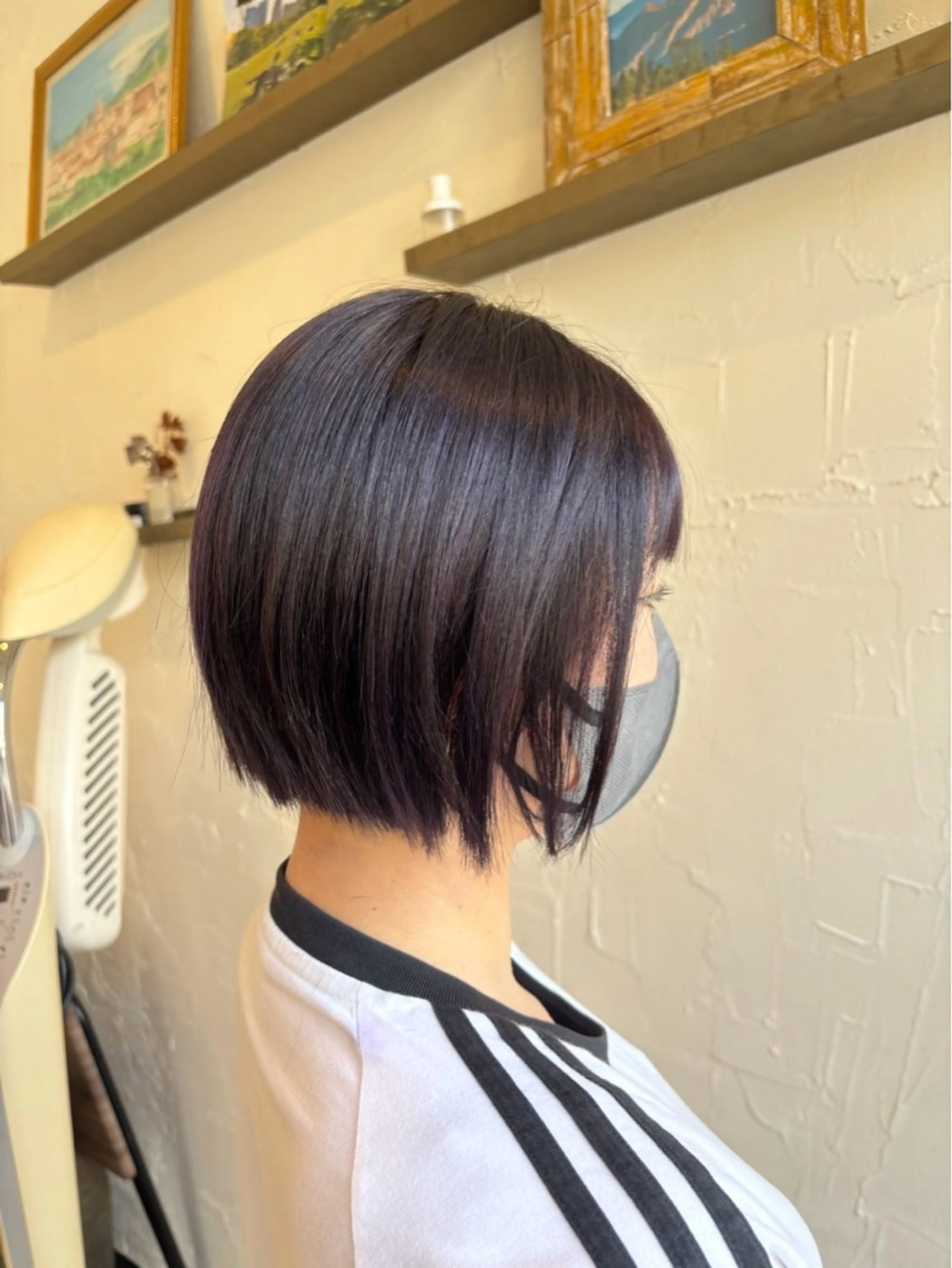 ショート カラー 川村 瑠奈／艶髪／髪質改善のヘアスタイル