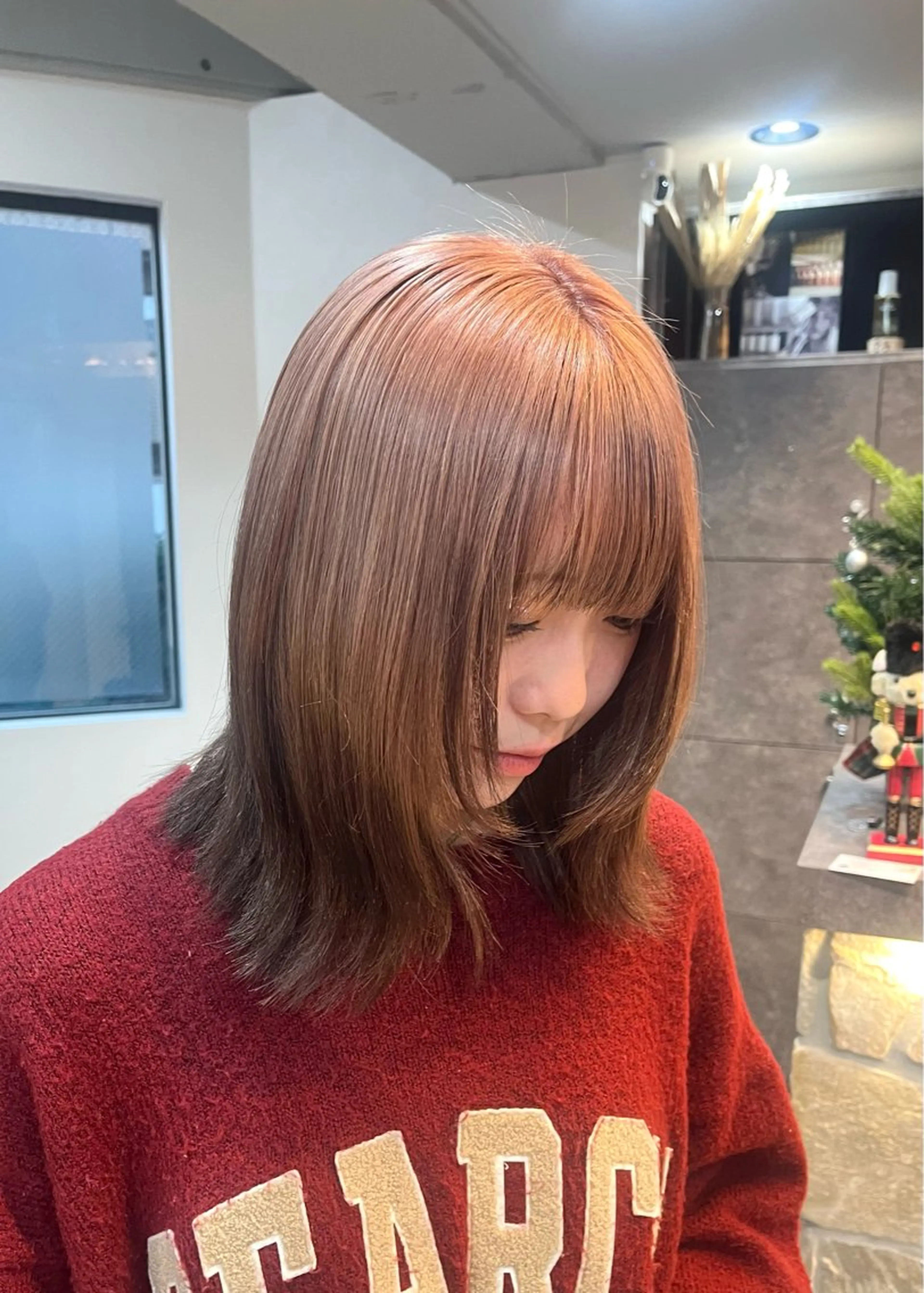 ミディアム 🎀ツヤ髪/レイヤー /ボブ/hana🎀のヘアスタイル