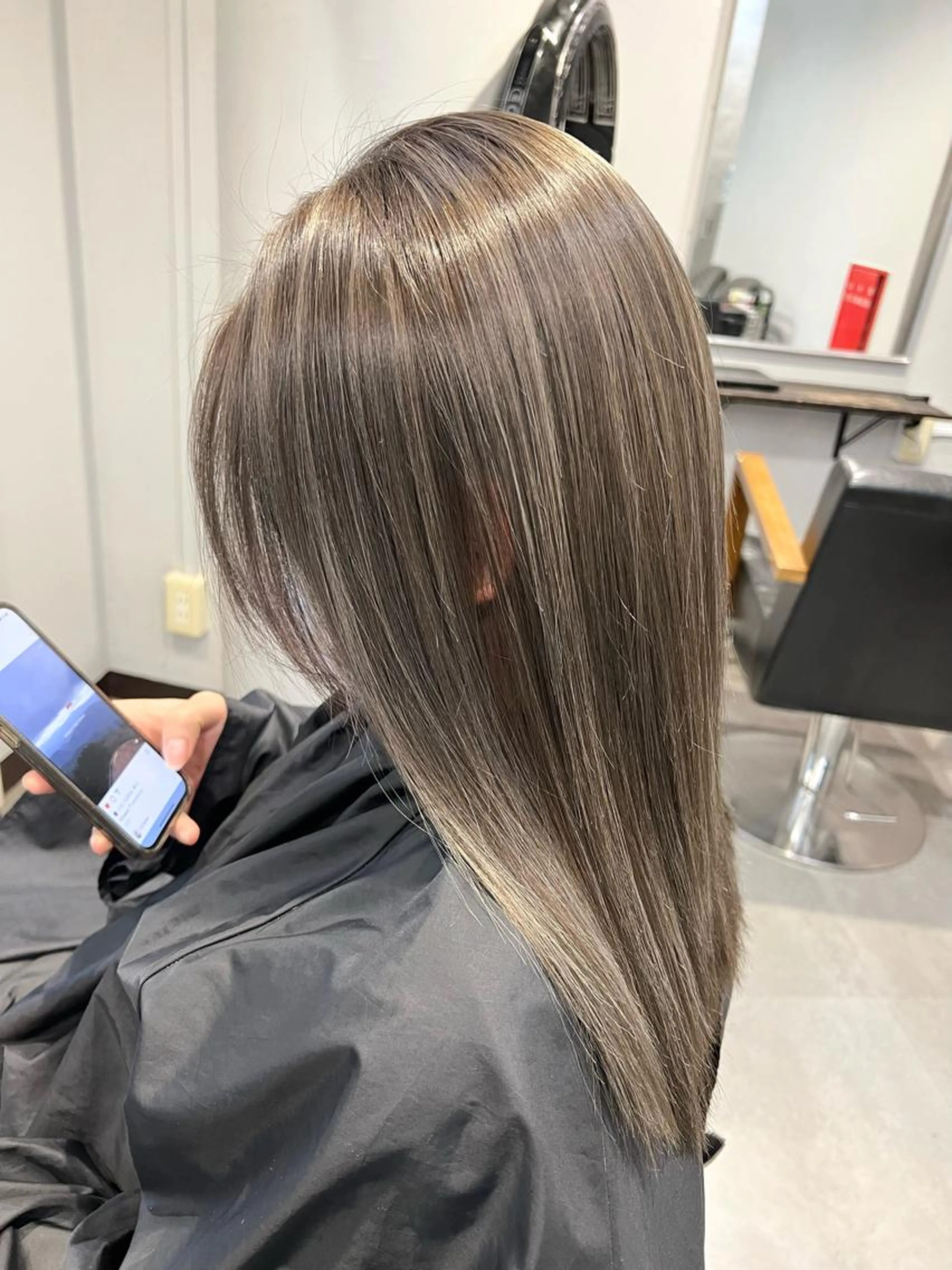 イルミナorアディクシーカラー+5stepTOKIOトリートメント🫧超音波ケアプロアイロン付の写真