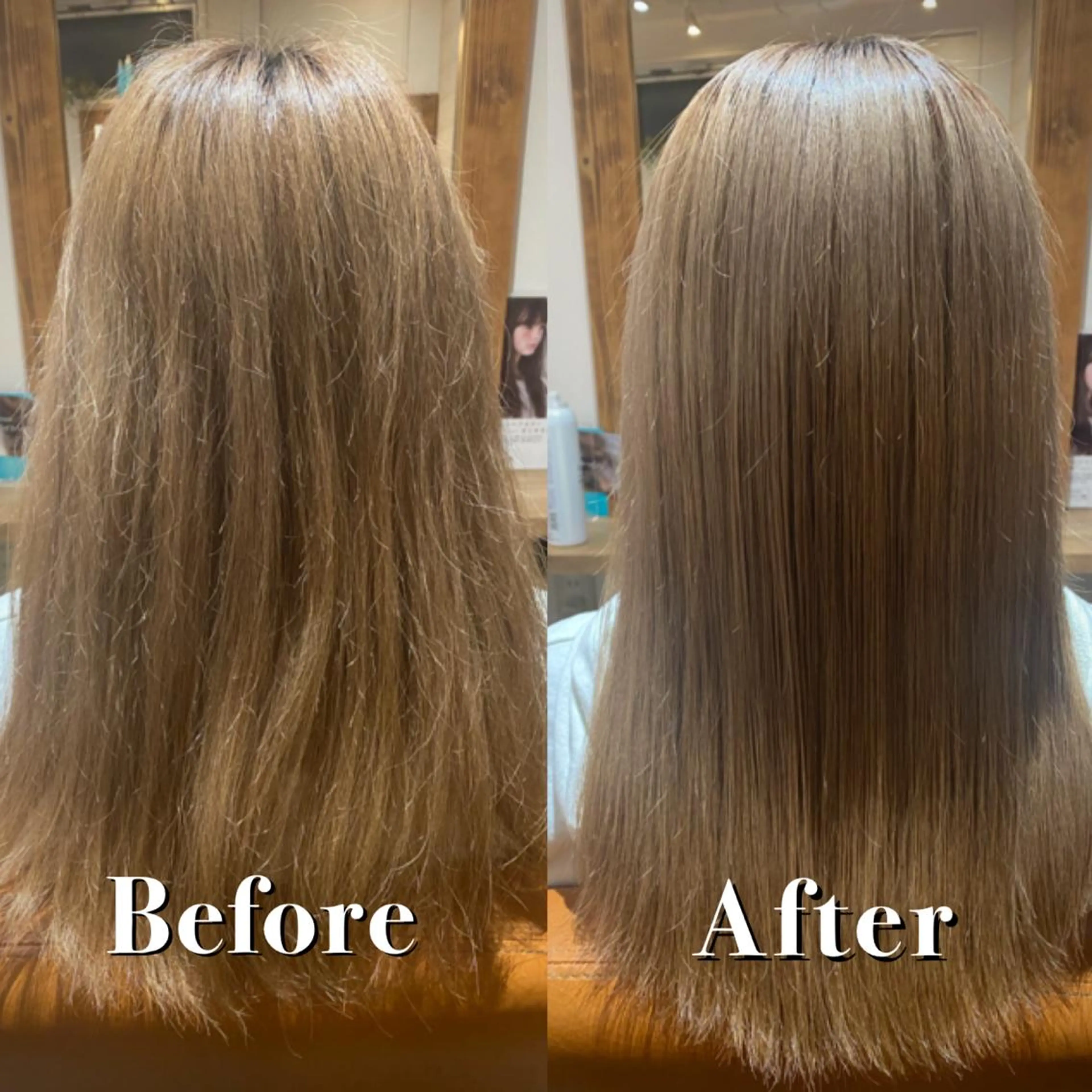 ロング 髪質改善×矯正🫧 韓国ヘアasamiのヘアスタイル