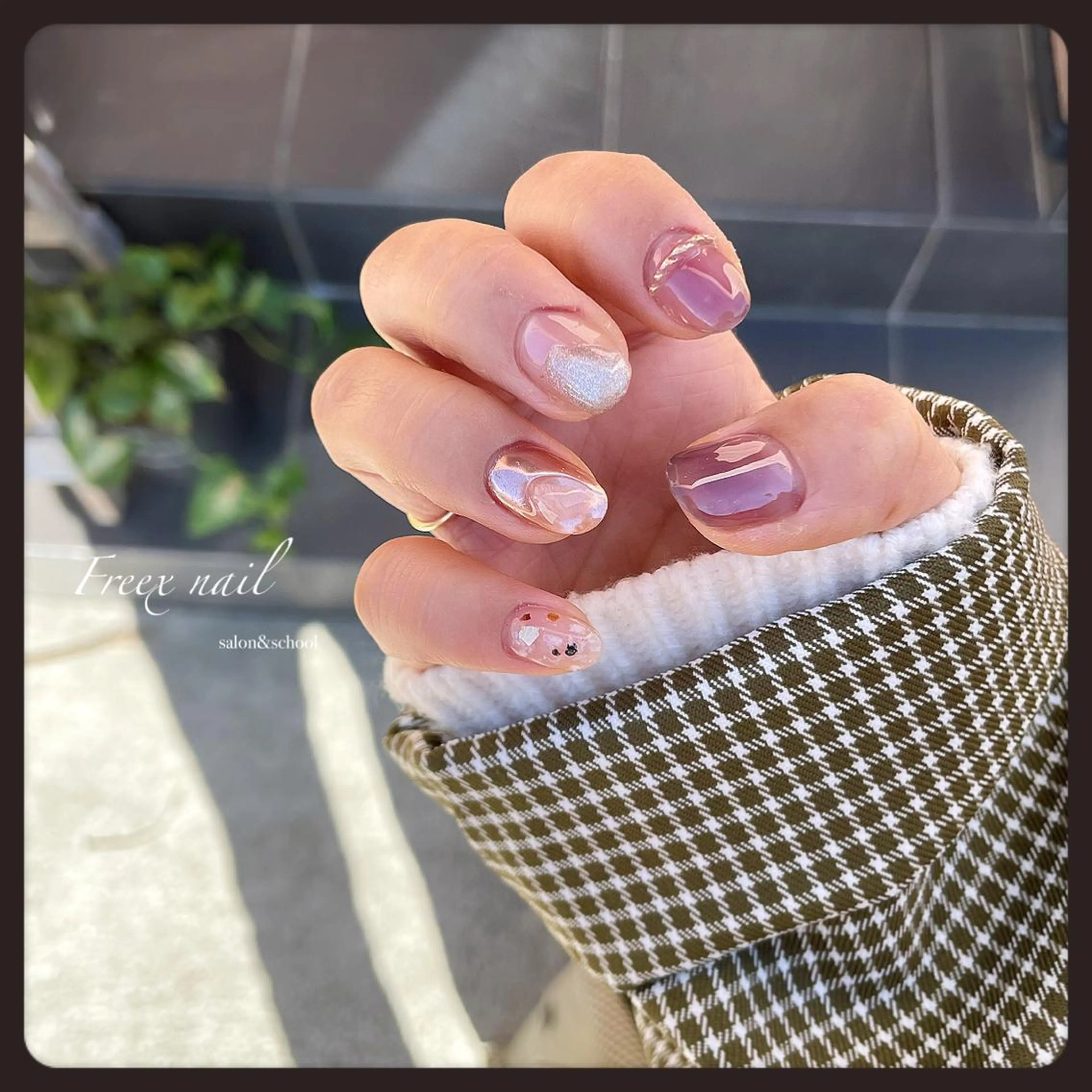 ネイル ニュアンスネイル ハンドネイル ハンドケア freex nail /ニュアンス/個性派のネイルデザイン