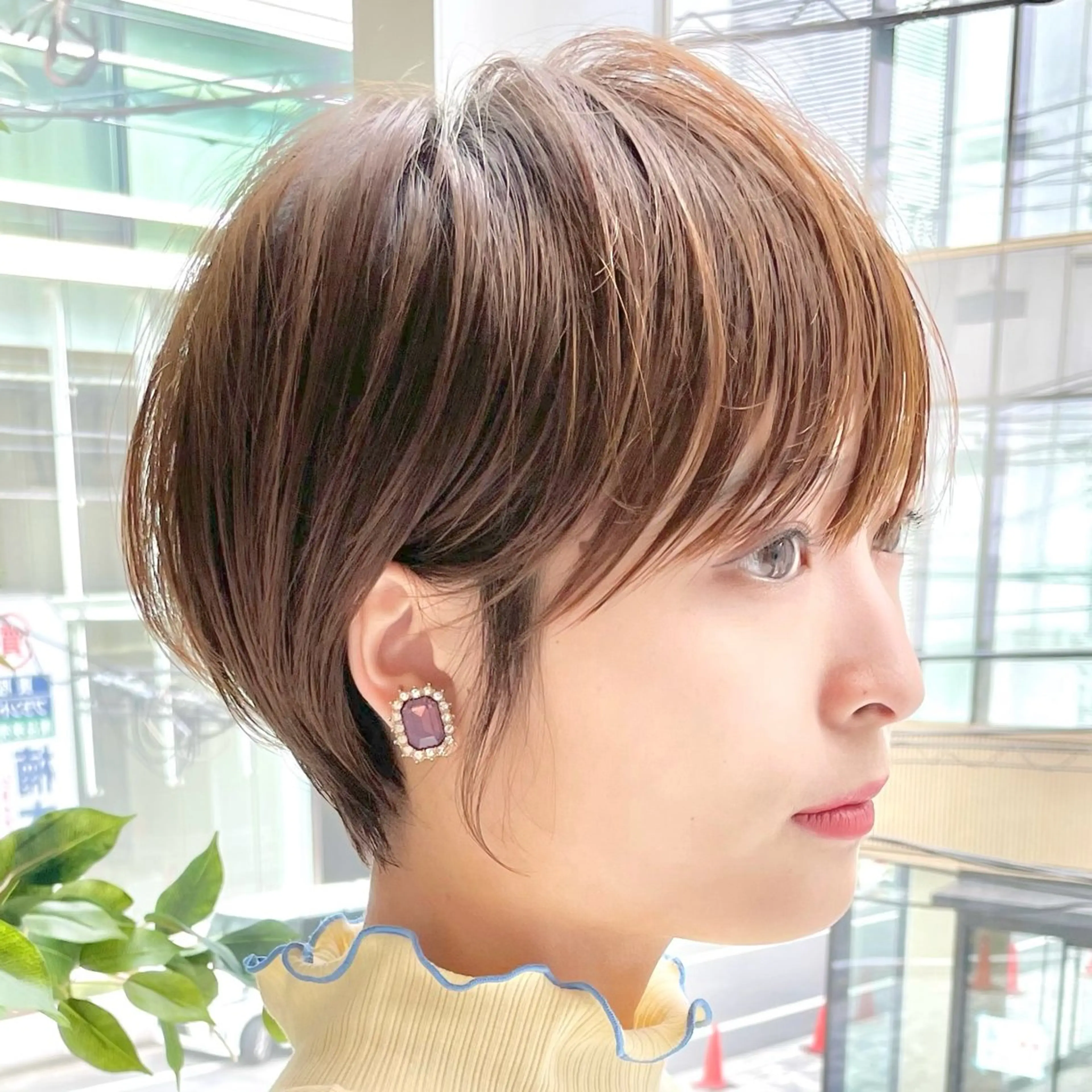 ショート ショート似合わせ特化 美容師シュウのヘアスタイル
