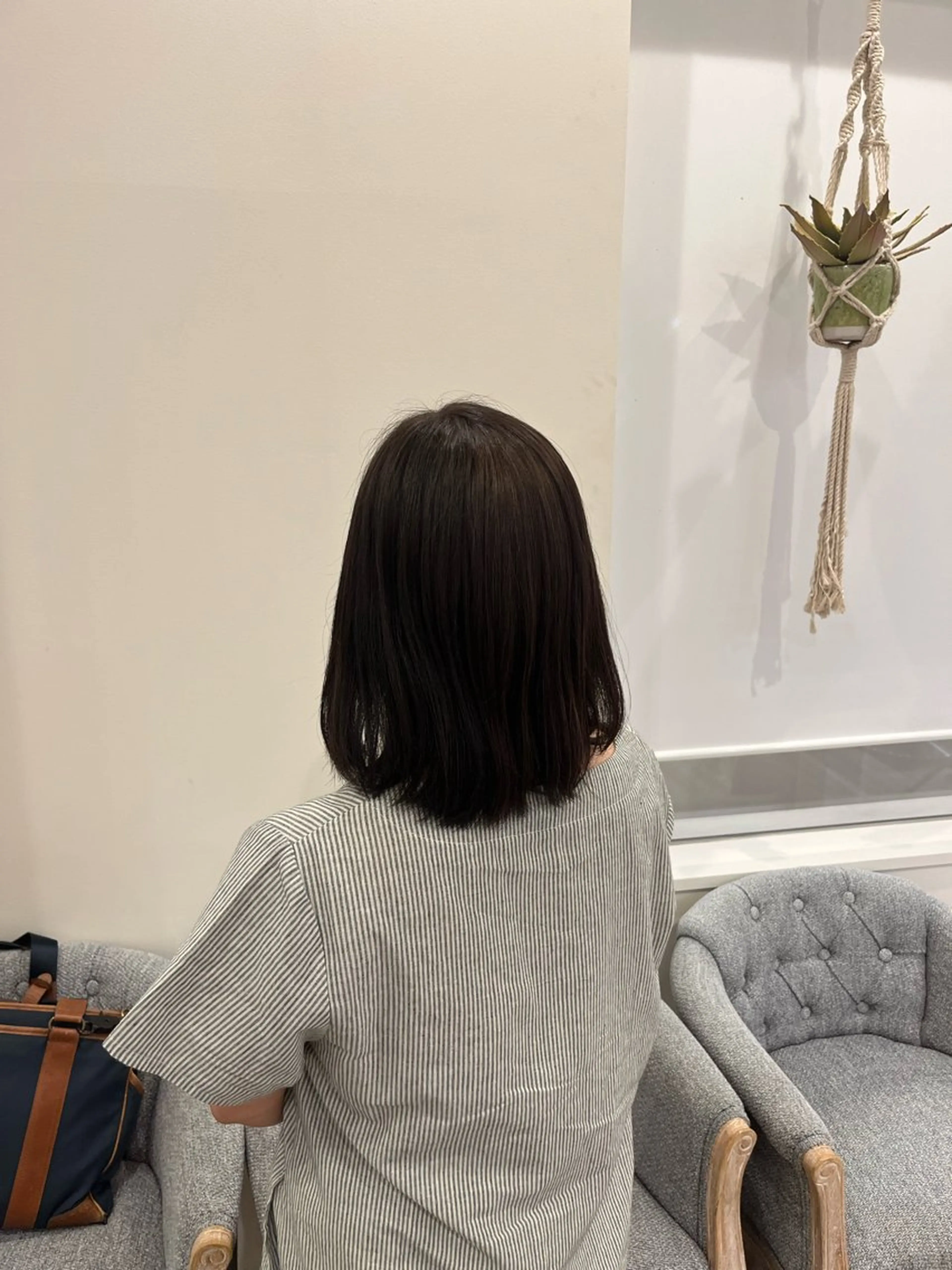 ミディアム LORAN 寺田のヘアスタイル