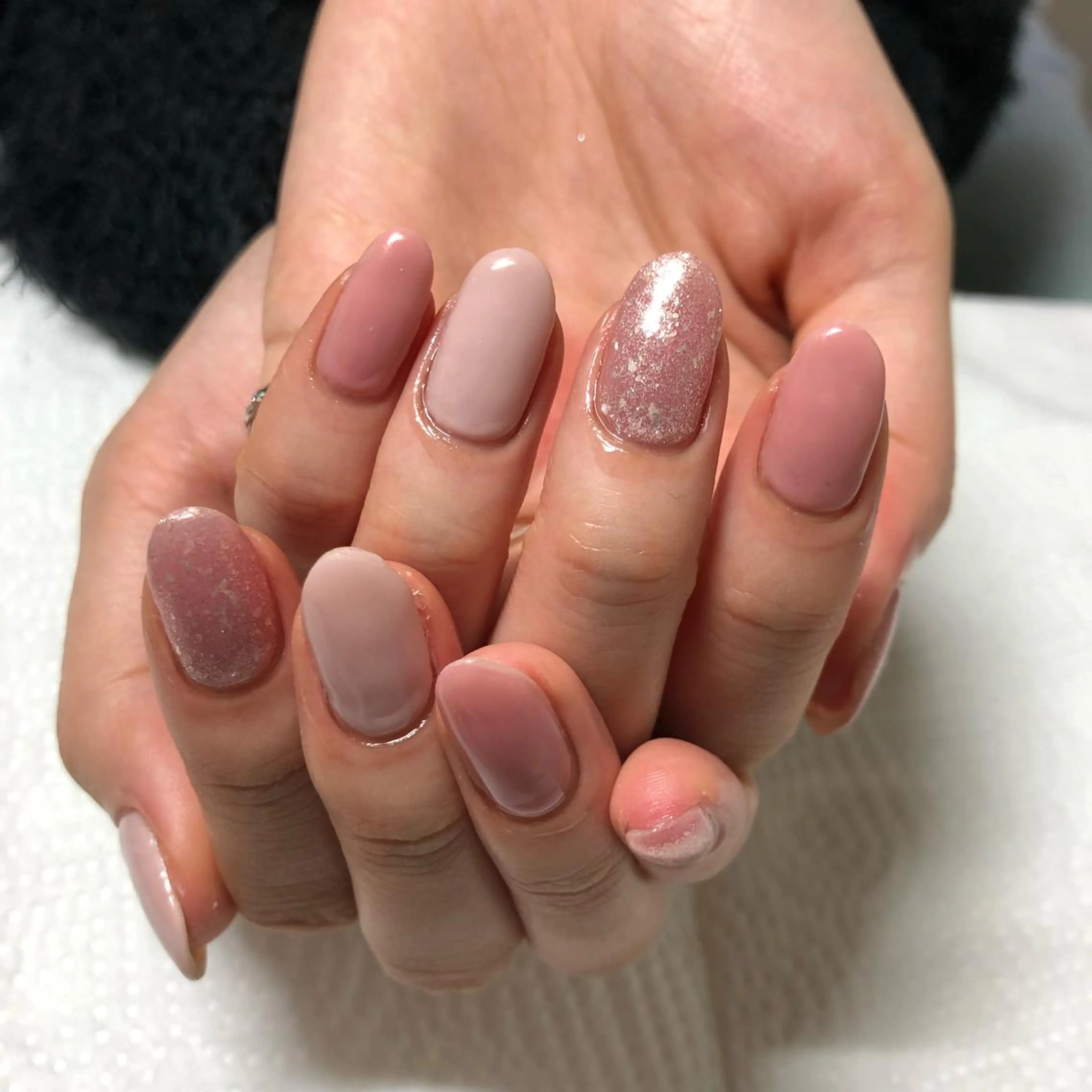 ショート ネイル ハンドネイル 《LB》ラブリエ Nail&eyeのマツエク・マツパデザイン