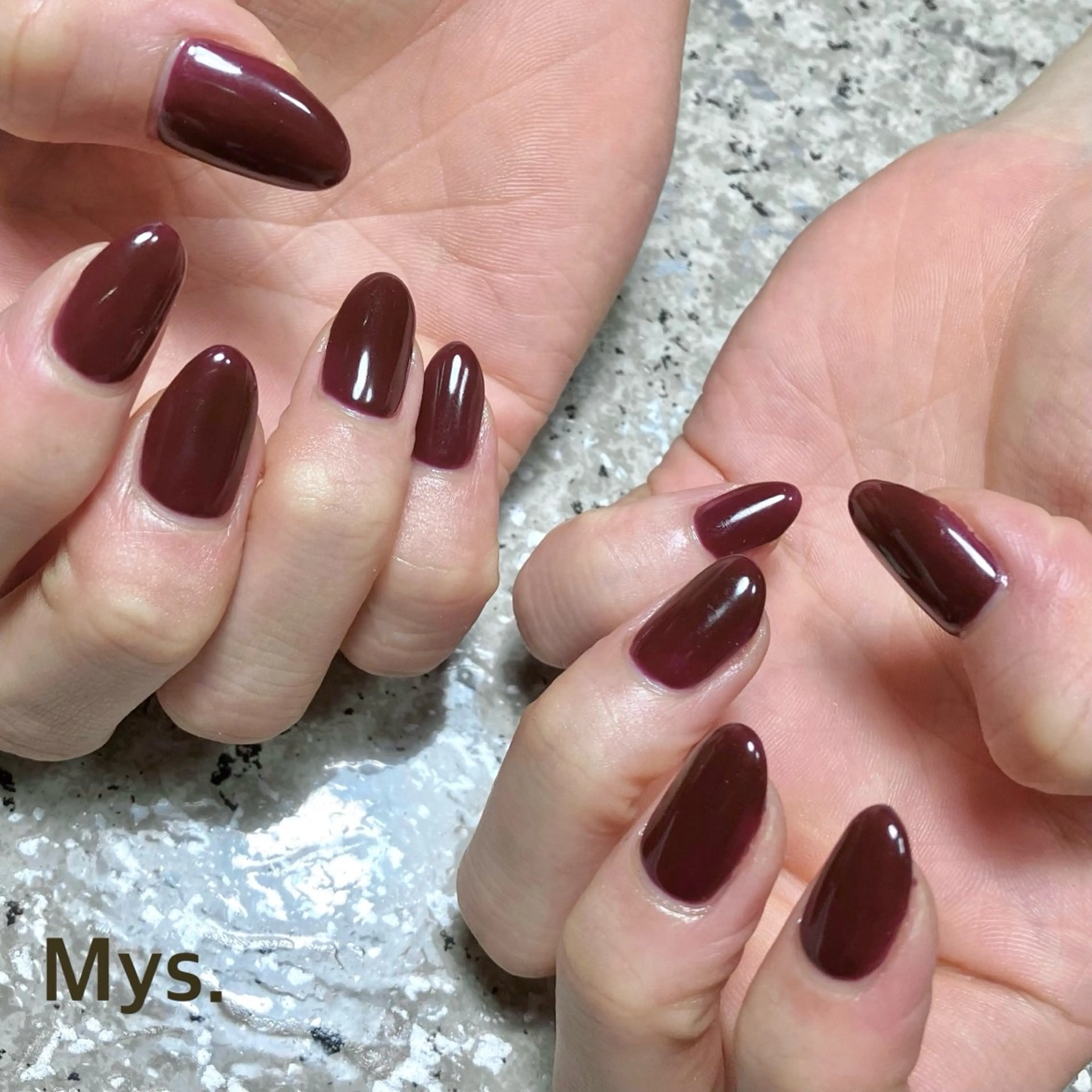 ネイル ハンドネイル Mys. 三上紗紀のネイルデザイン