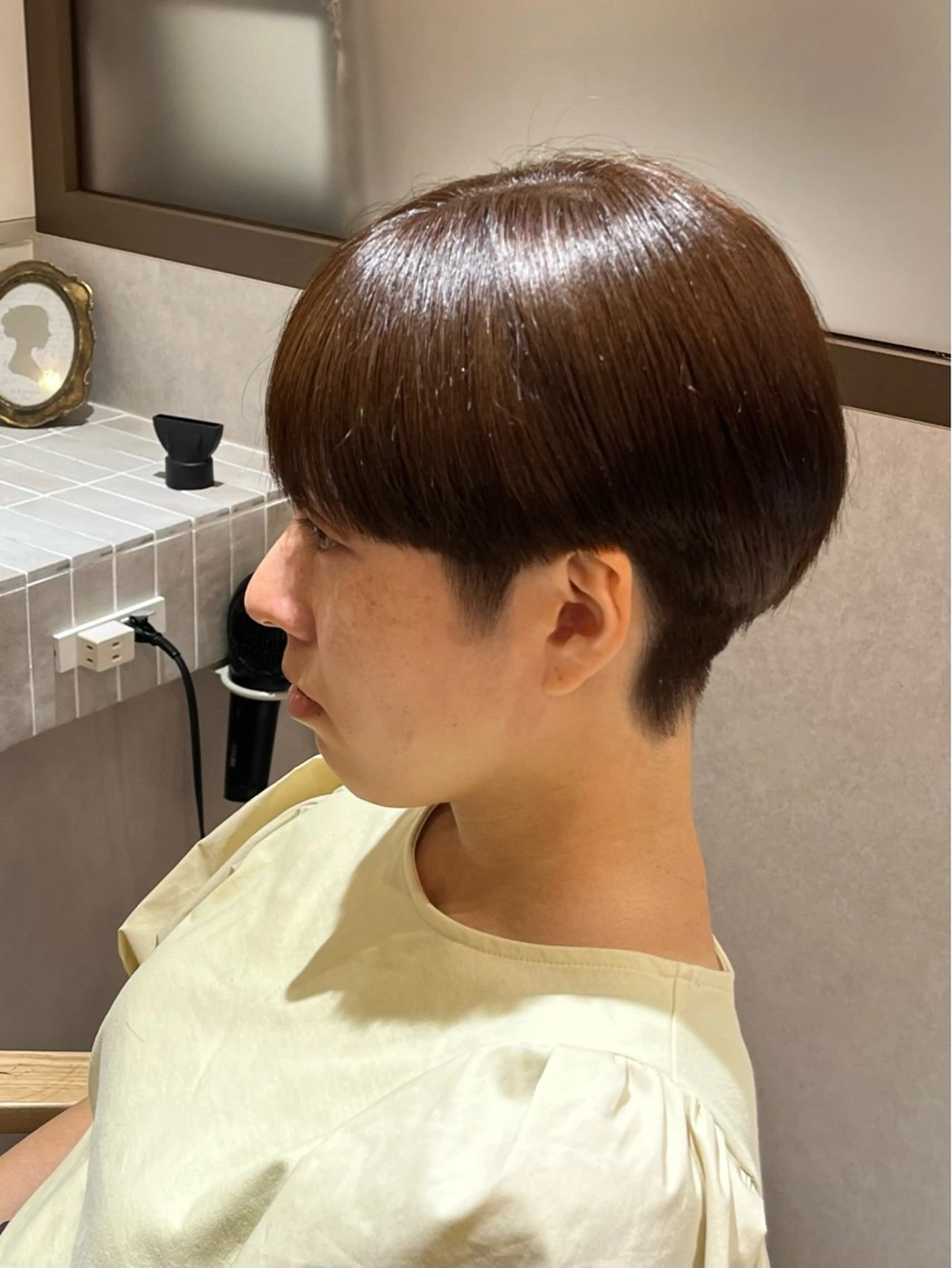 ショート カラー ショートヘア トリートメント little lulu 梅田所属・Saya/ショート/ ボブ/ 大阪/梅田のヘアスタイル