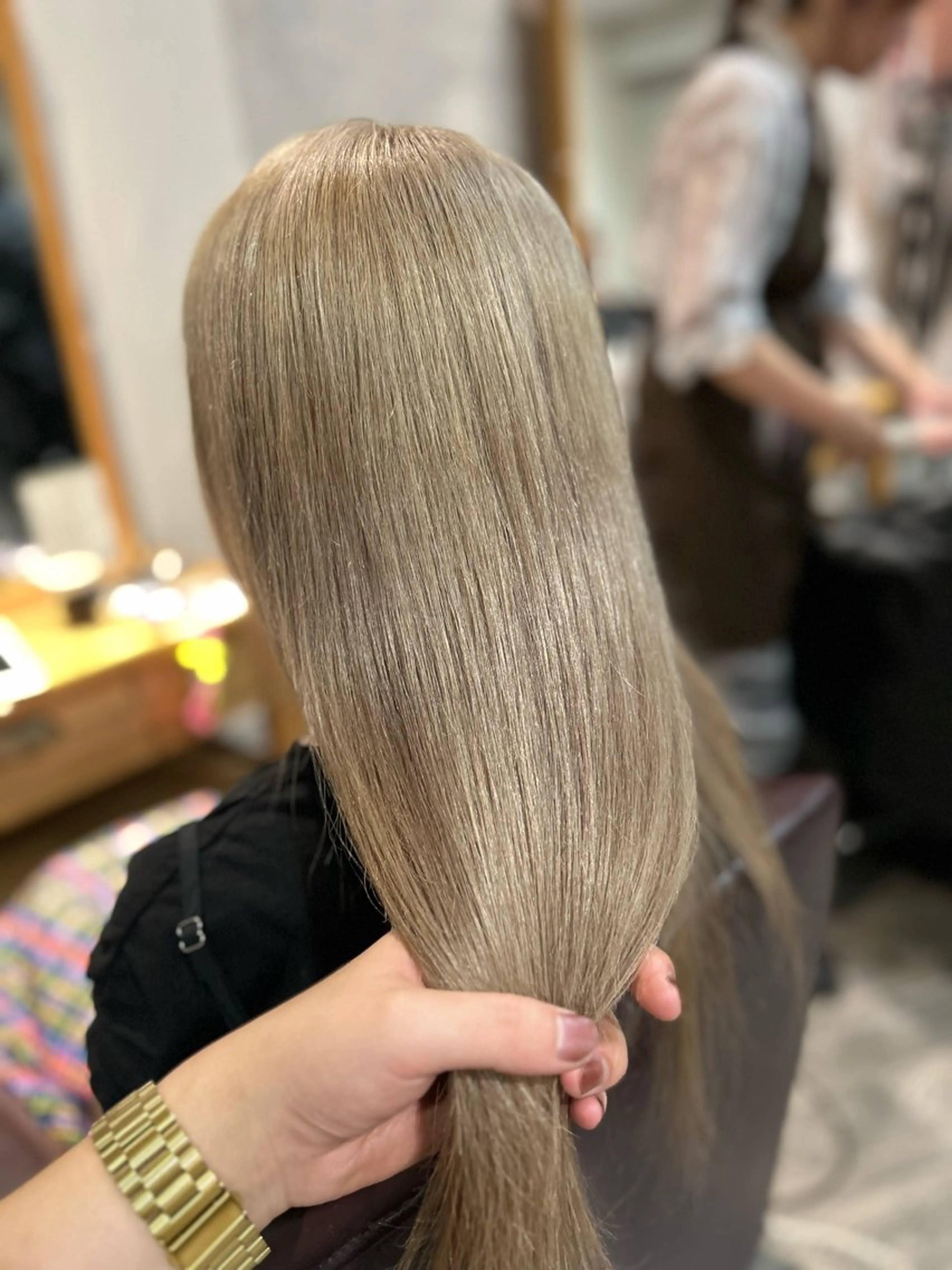 ロング ヘアカラー トリートメント エクステ×ハイトーン 🌈KEISUKEのヘアスタイル