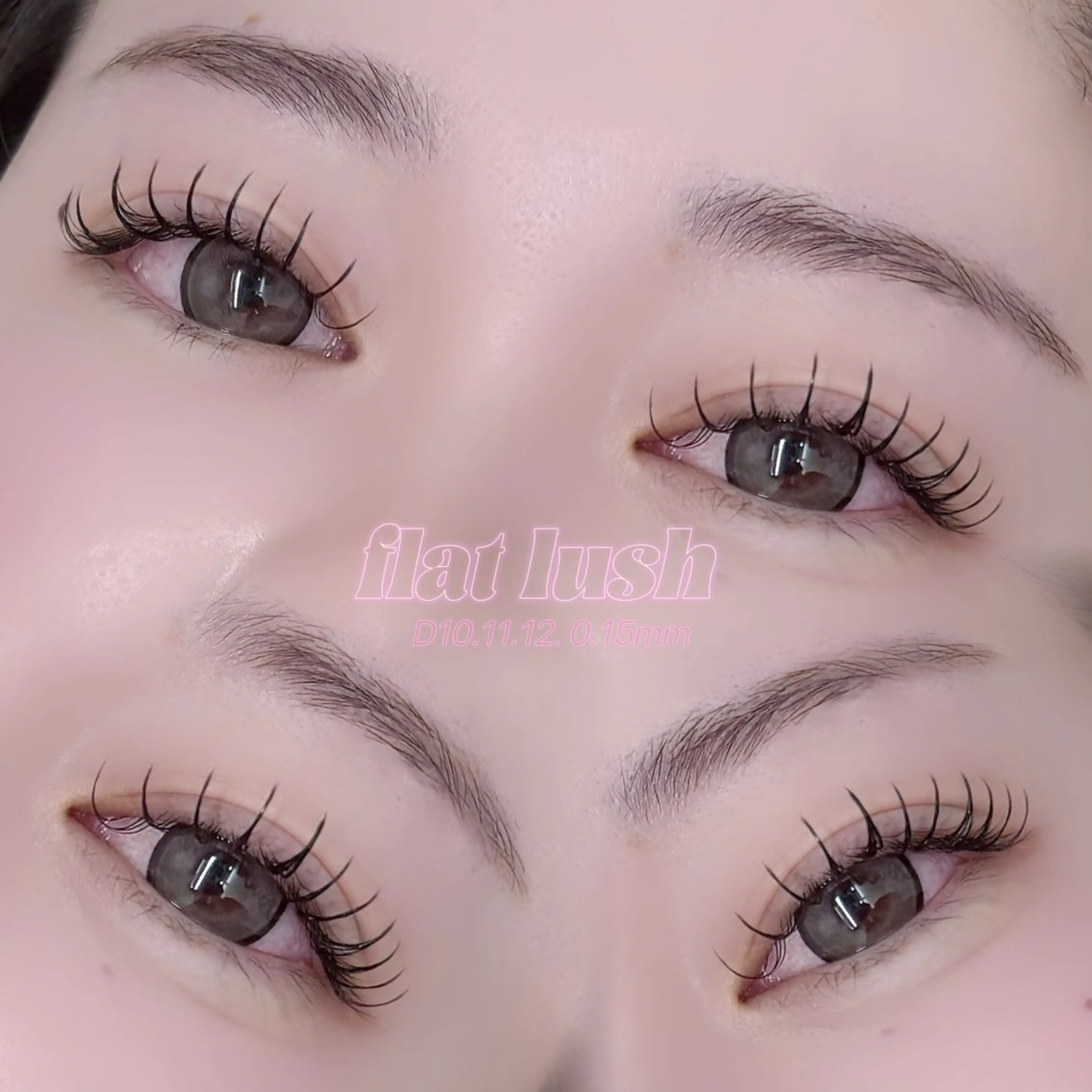 マツエク・マツパ AMERI nana🩵のマツエク・マツパデザイン