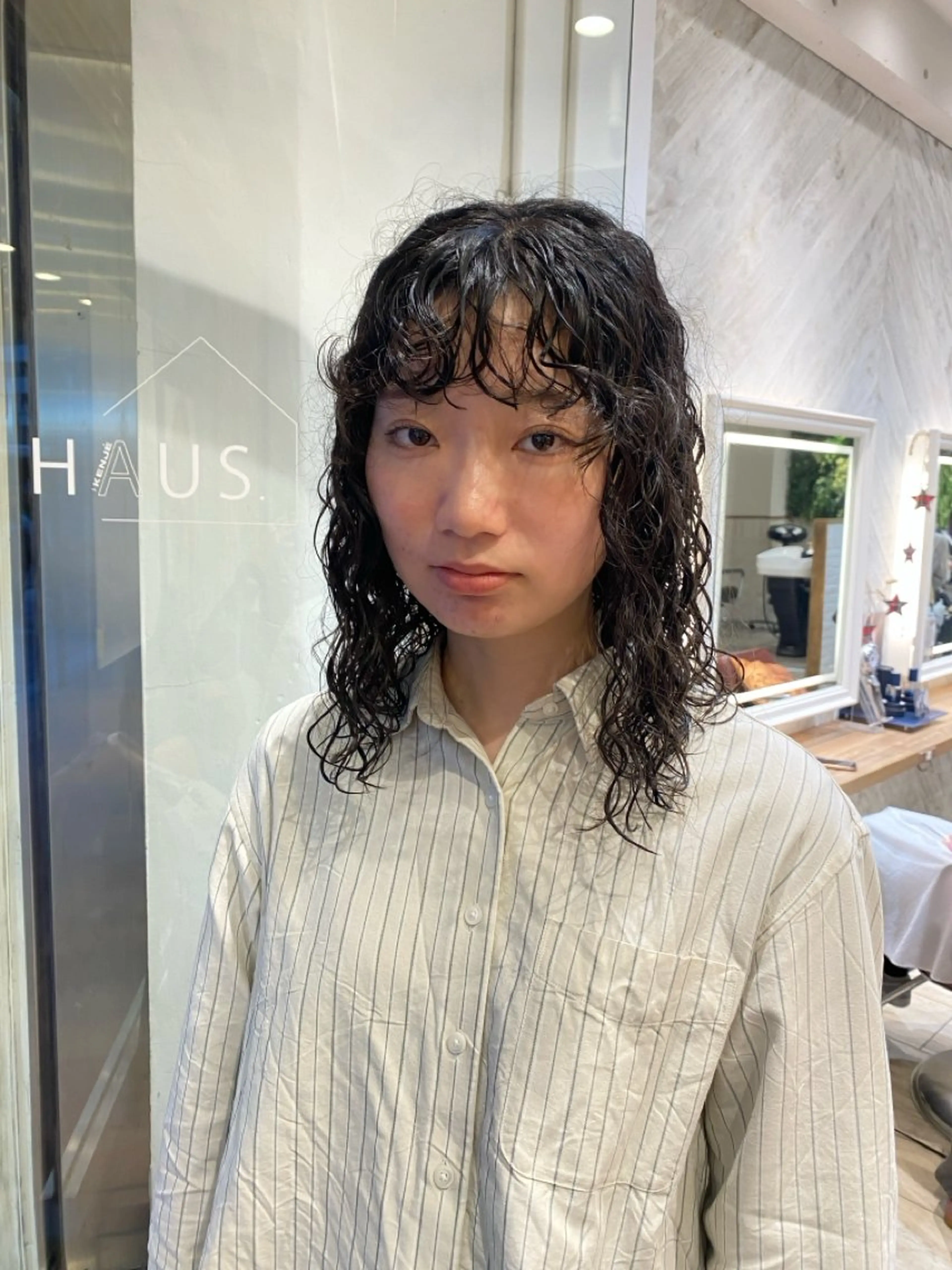 パーマ カット パーマ 🌀ボブ／ミディアム /パーマ🌀ayaのヘアスタイル