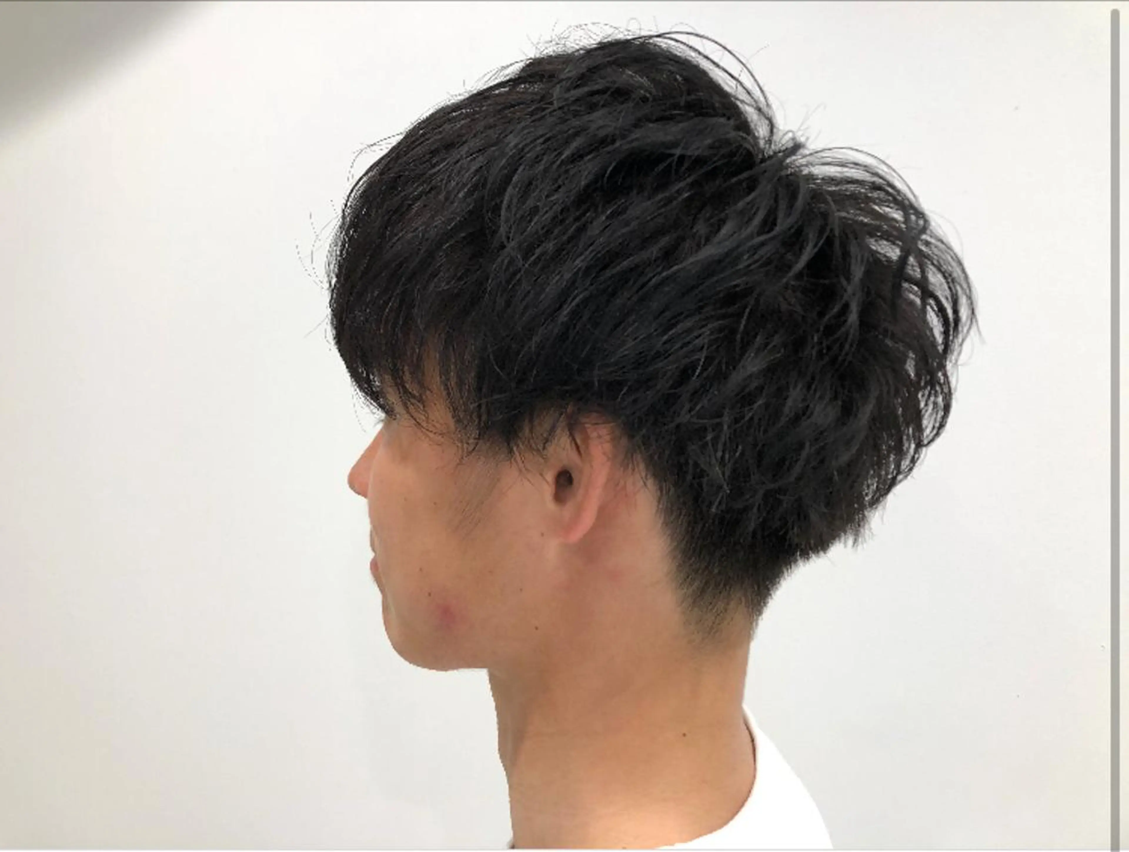 パーマ メンズ BABY 艶髪暗髪ヘア💖達人のヘアスタイル