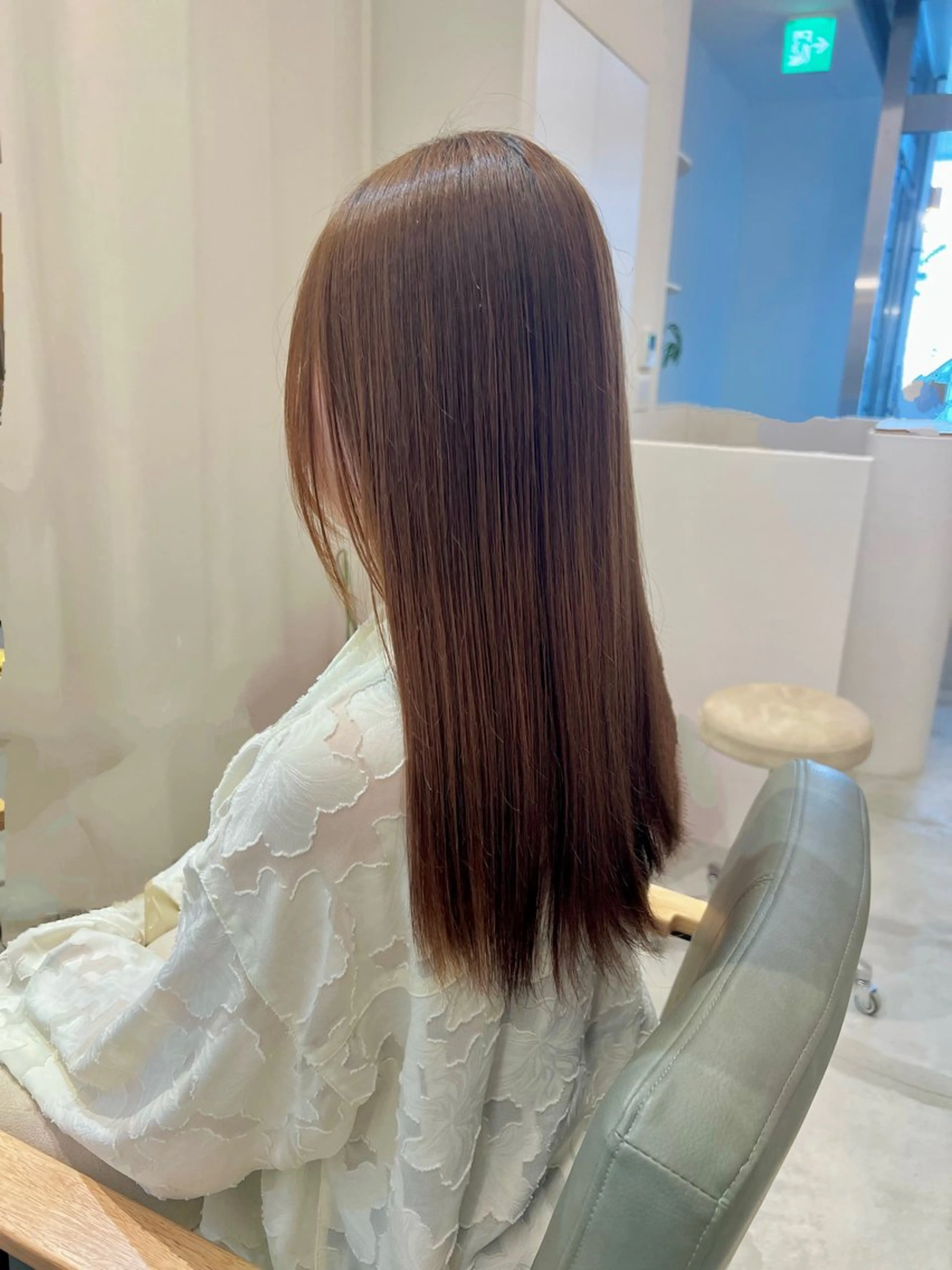 ロング 縮毛矯正 yu koのヘアスタイル