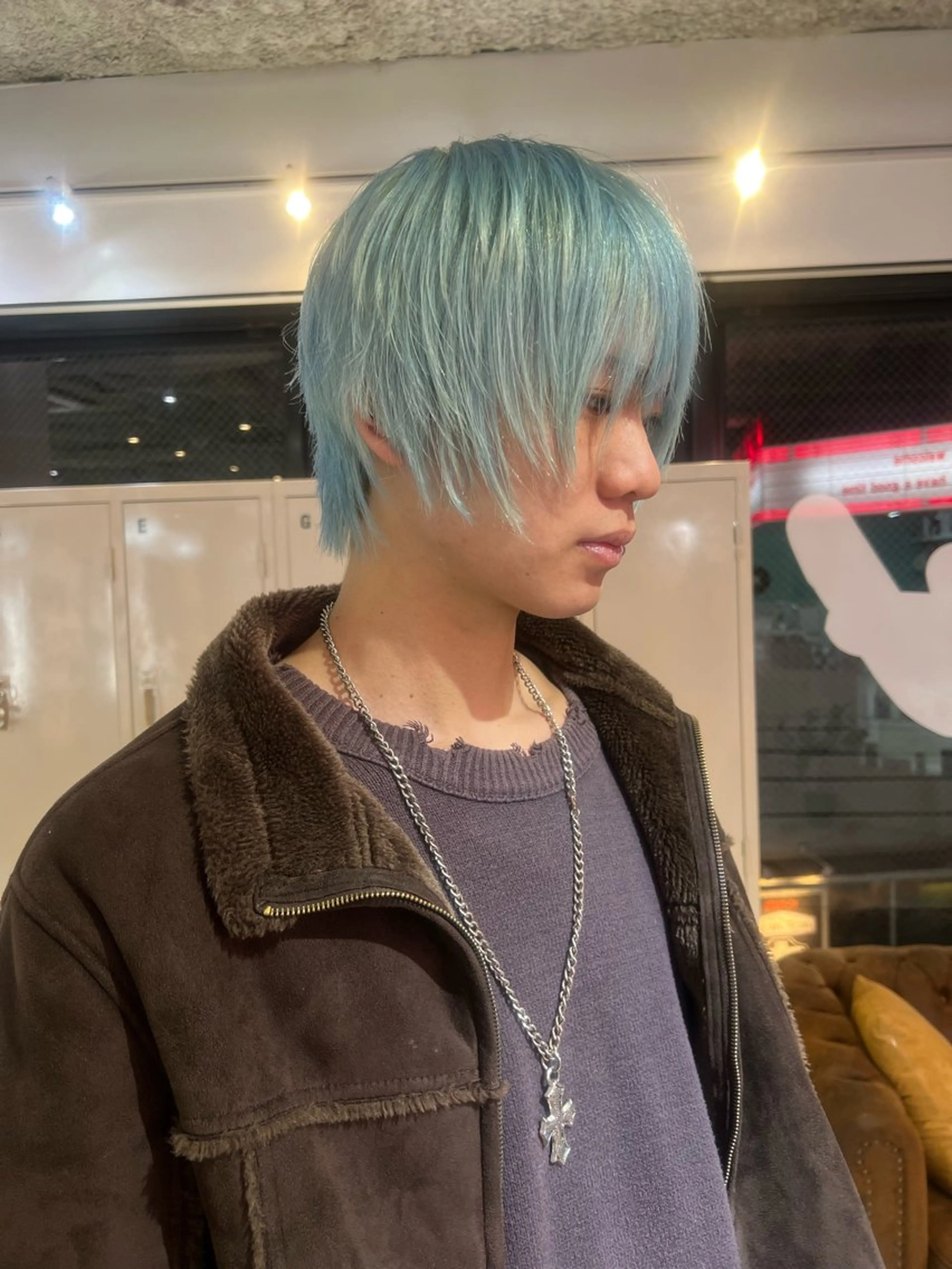 メンズ 💥ウルフカット デザインあんな💥のヘアスタイル