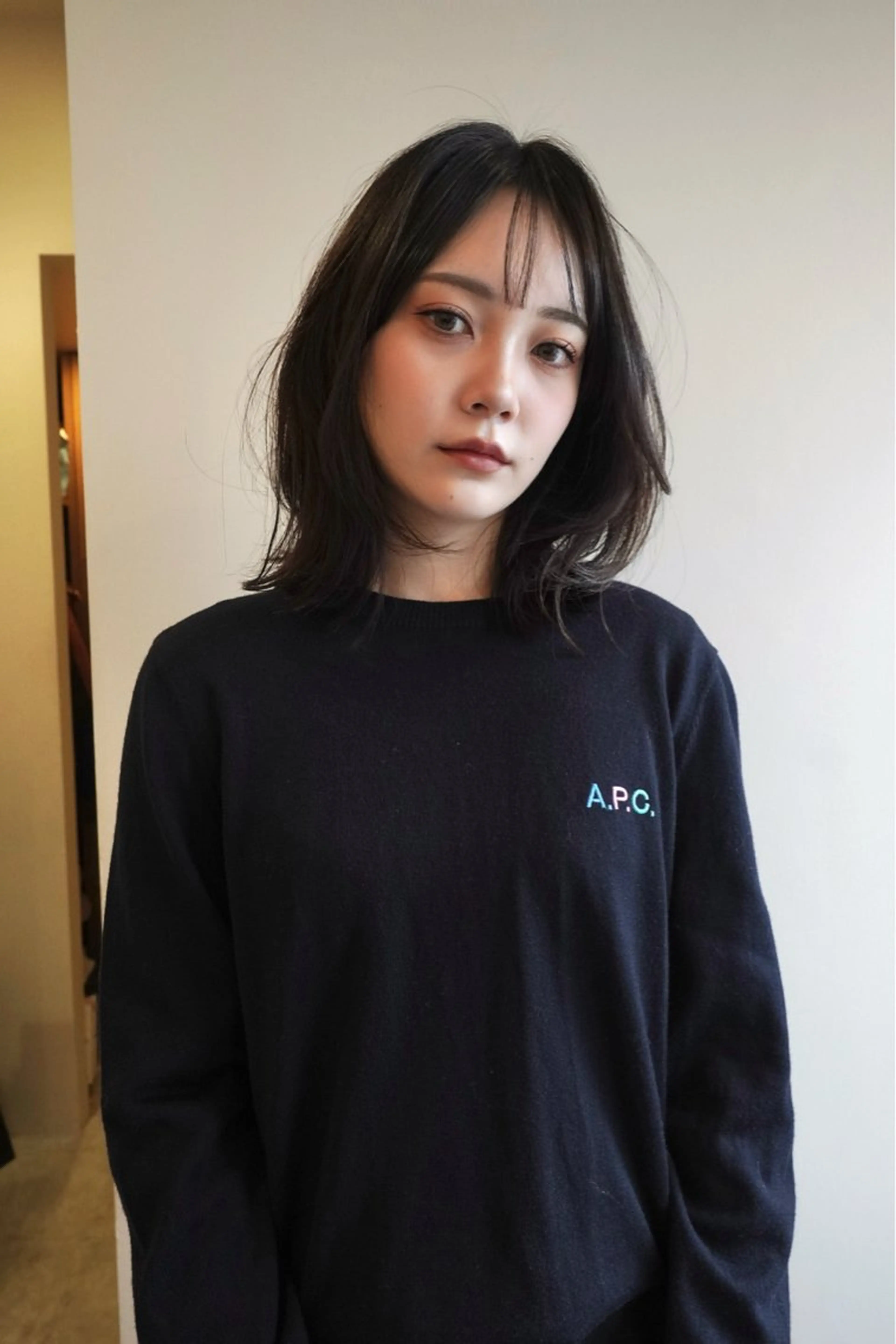 ミディアム 💛🤍U too e’s /店長🧸のヘアスタイル