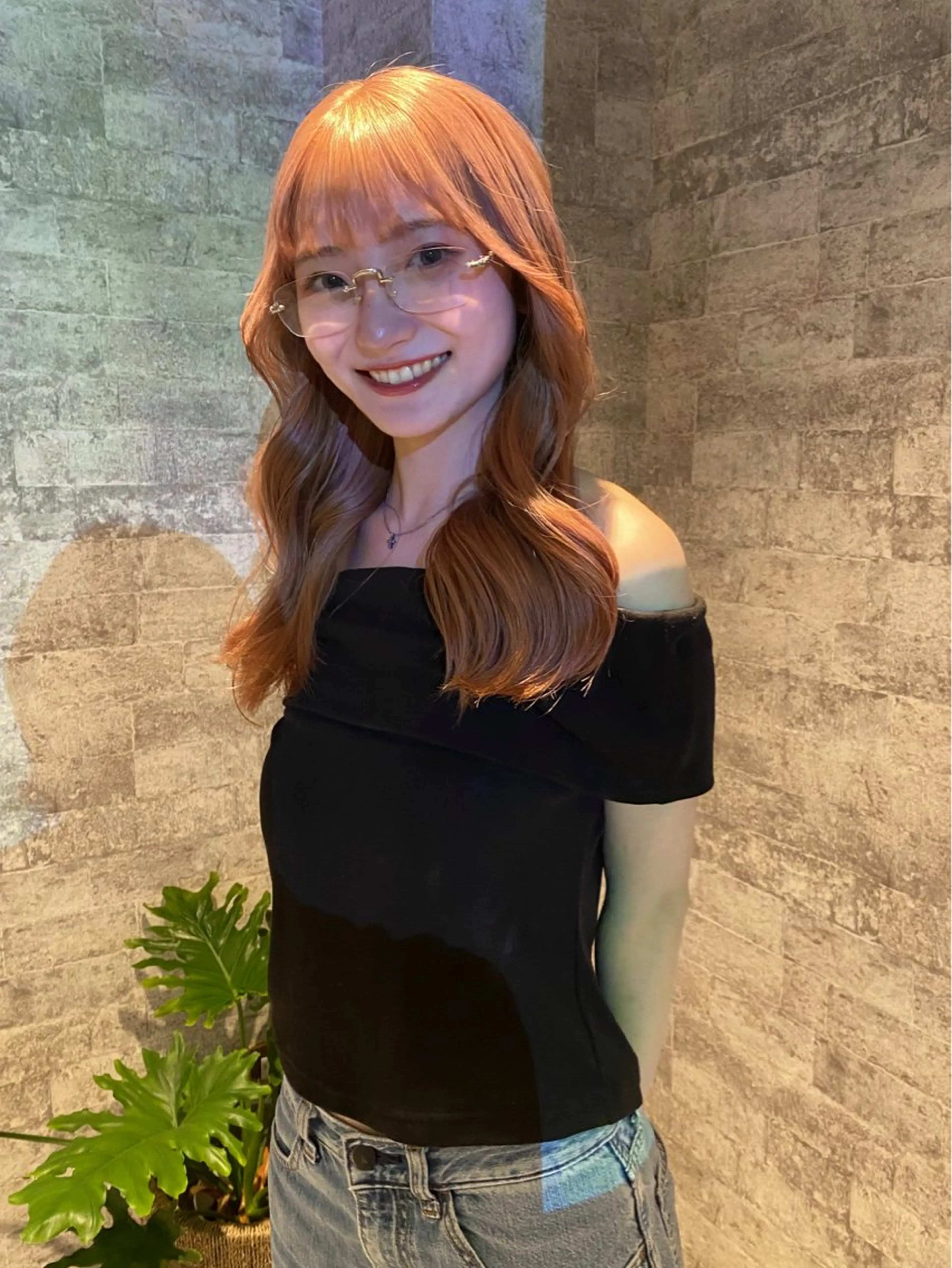 ロング カラー 似合わせカット カット ヘアカラー トリートメント mai / linoah˚✧のヘアスタイル