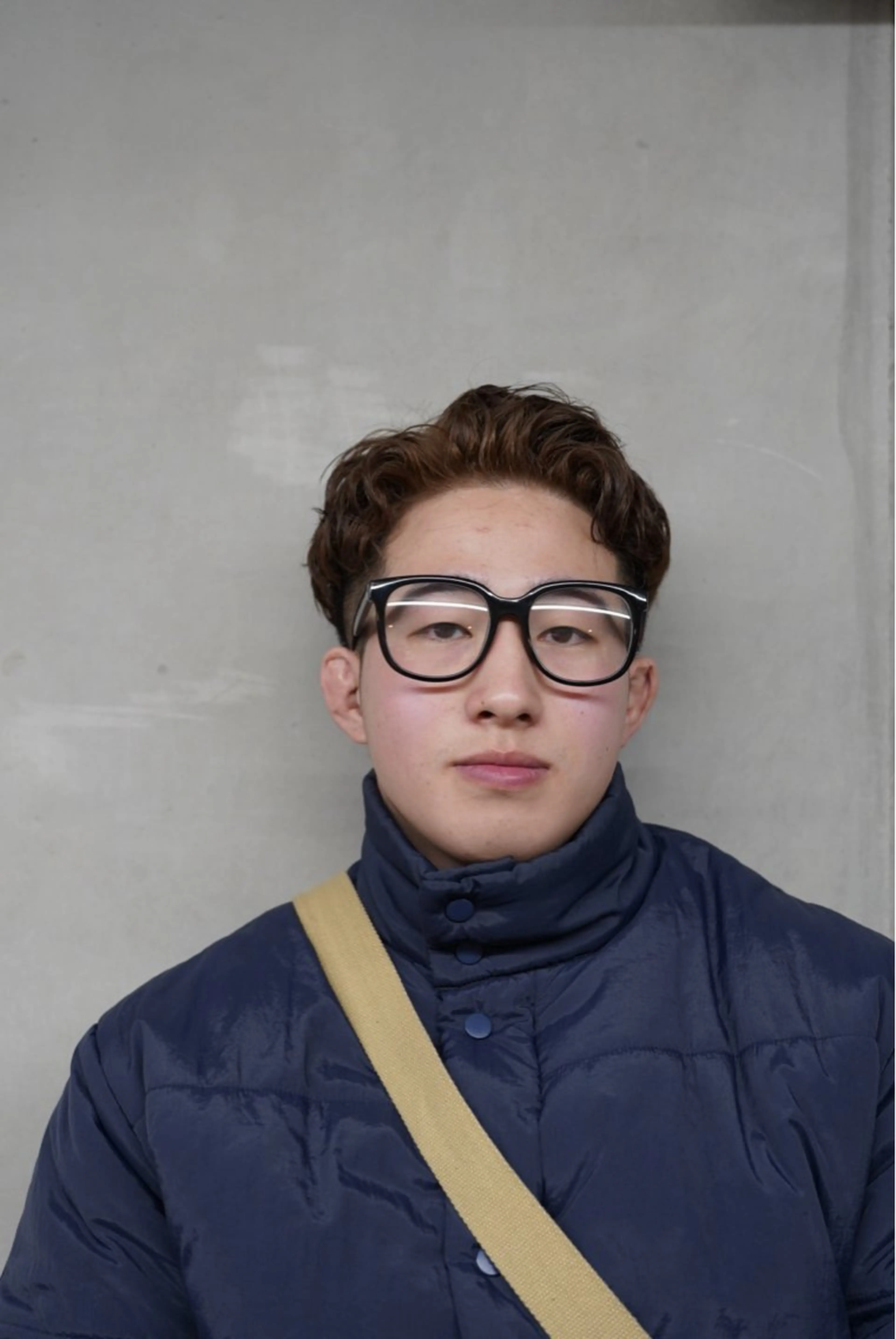 カラー パーマ メンズ メンズパーマ カット ヘアカラー ヘアセット 関 晃哉のヘアスタイル