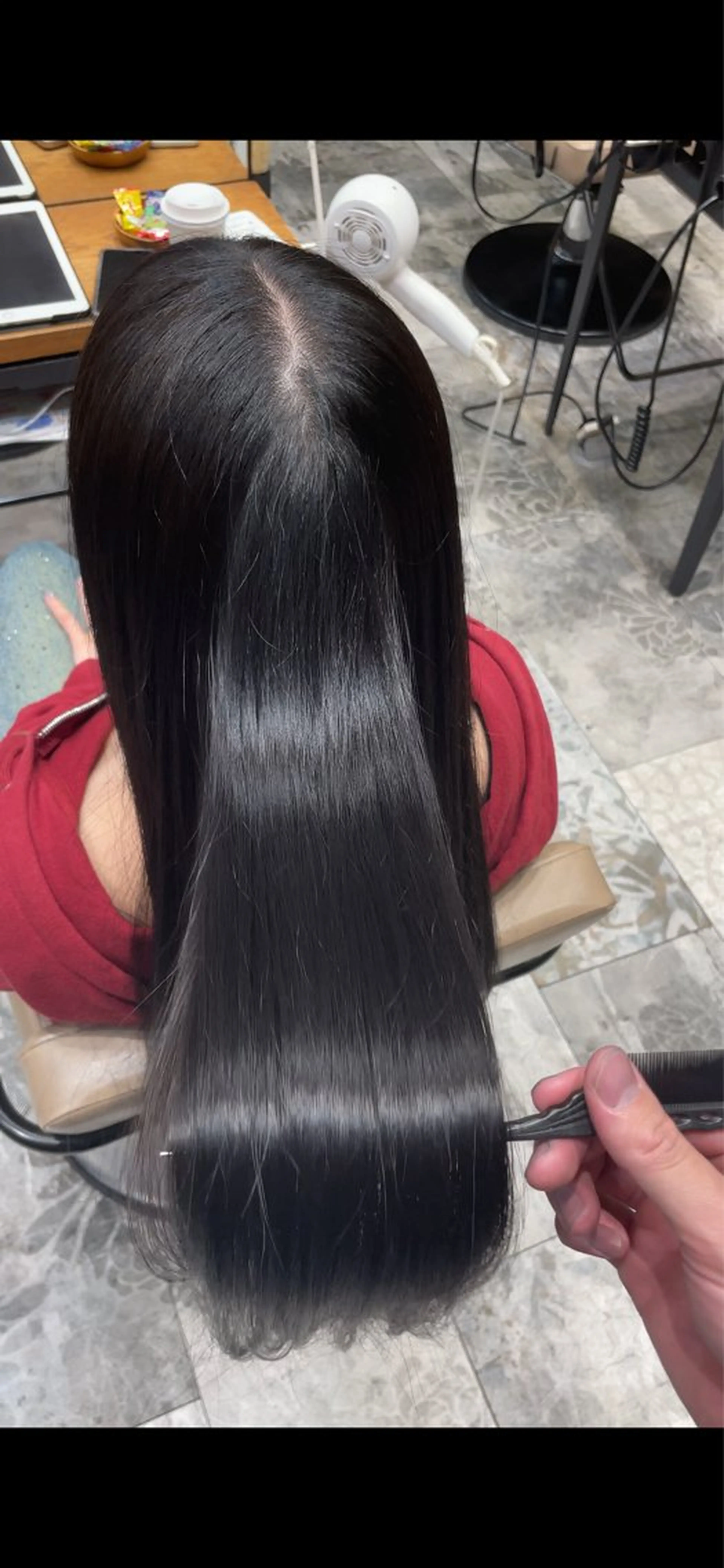 ロング ヘアカラー トリートメント 小内 亮吾のヘアスタイル
