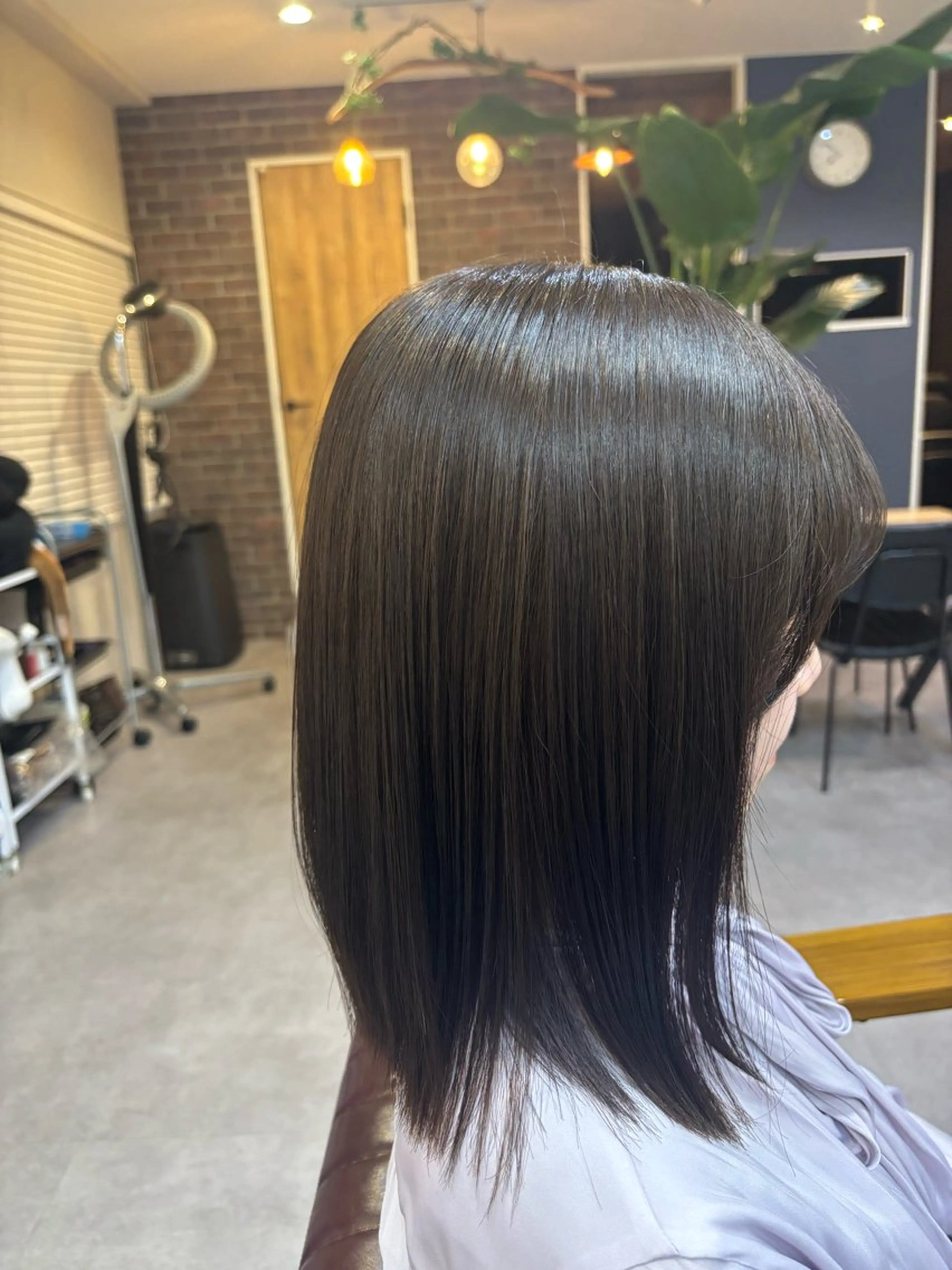 ミディアム カラー カット ヘアカラー 脇田 光樹のヘアスタイル