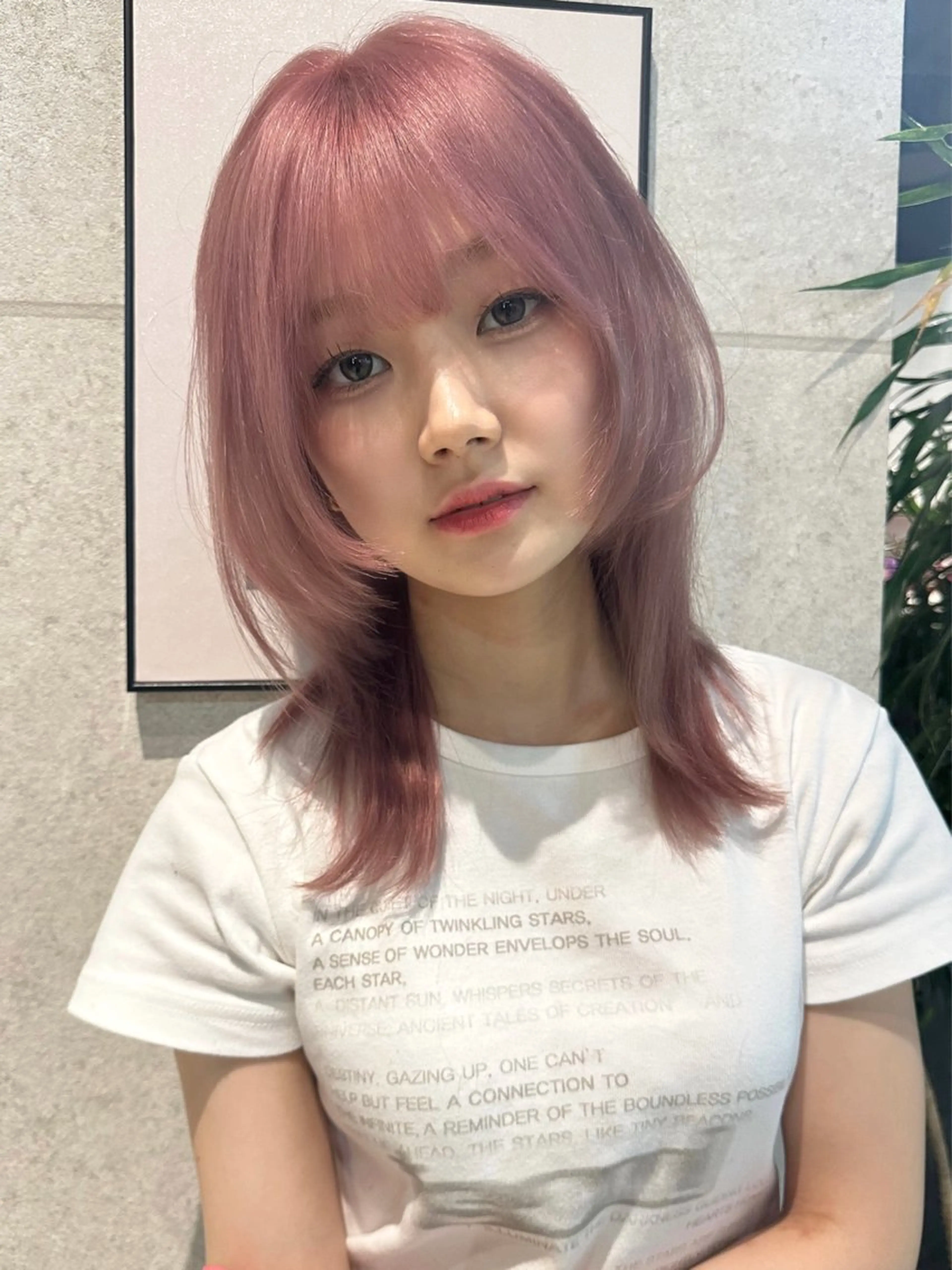 【ブリーチでイメチェン】カット＋ダブルカラー＋艶髪トリートメント🫧の写真