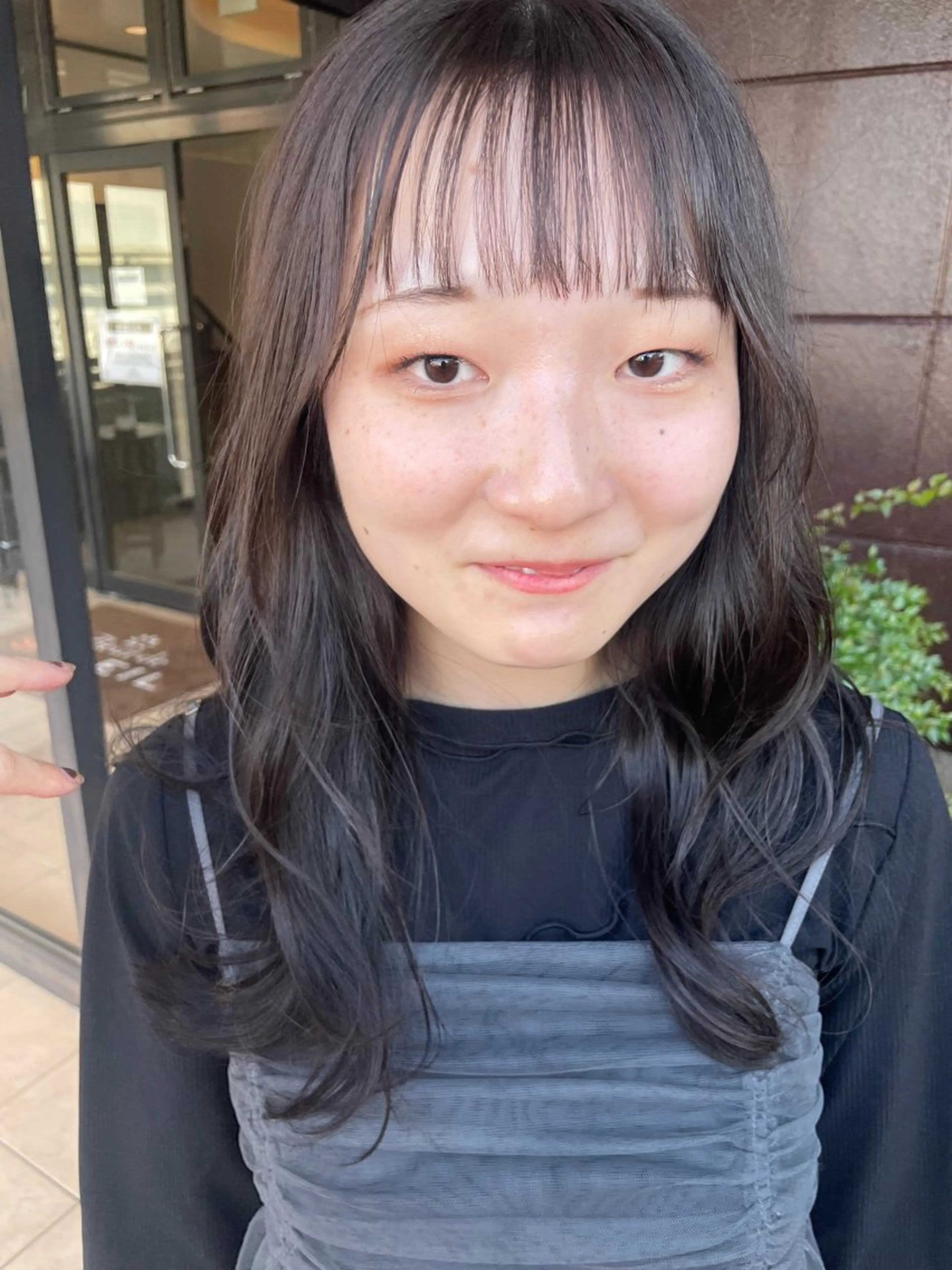 セミロング カラー ブラウンカラー ナチュラルブラウン 梨子🐣艶カラー🌈 ダメージレス💖のヘアスタイル