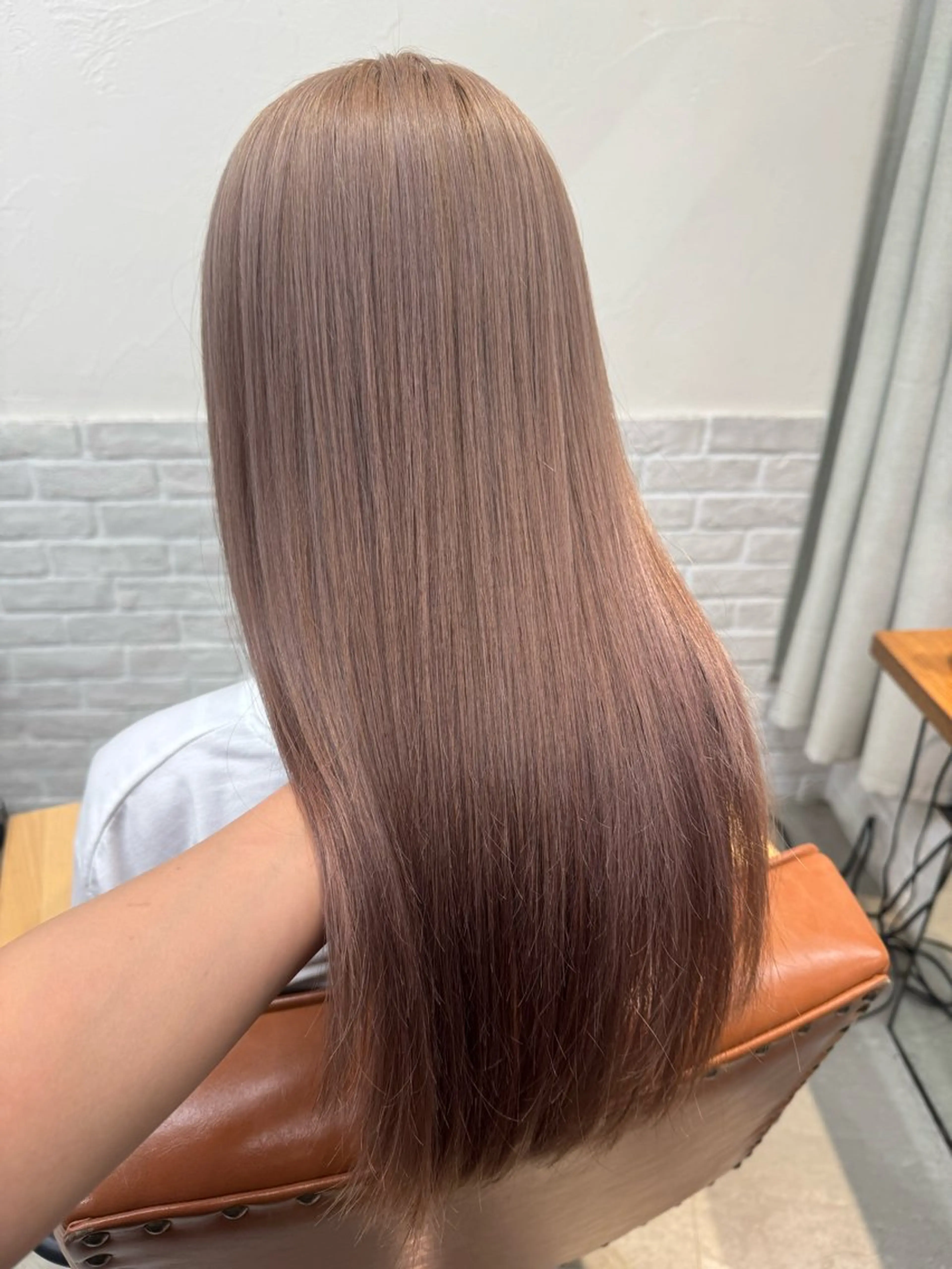 【¥10000-】🌟ブリーチダブルカラー🌟ベージュ.ピンク.グレージュ.前髪カット追加🉑の写真