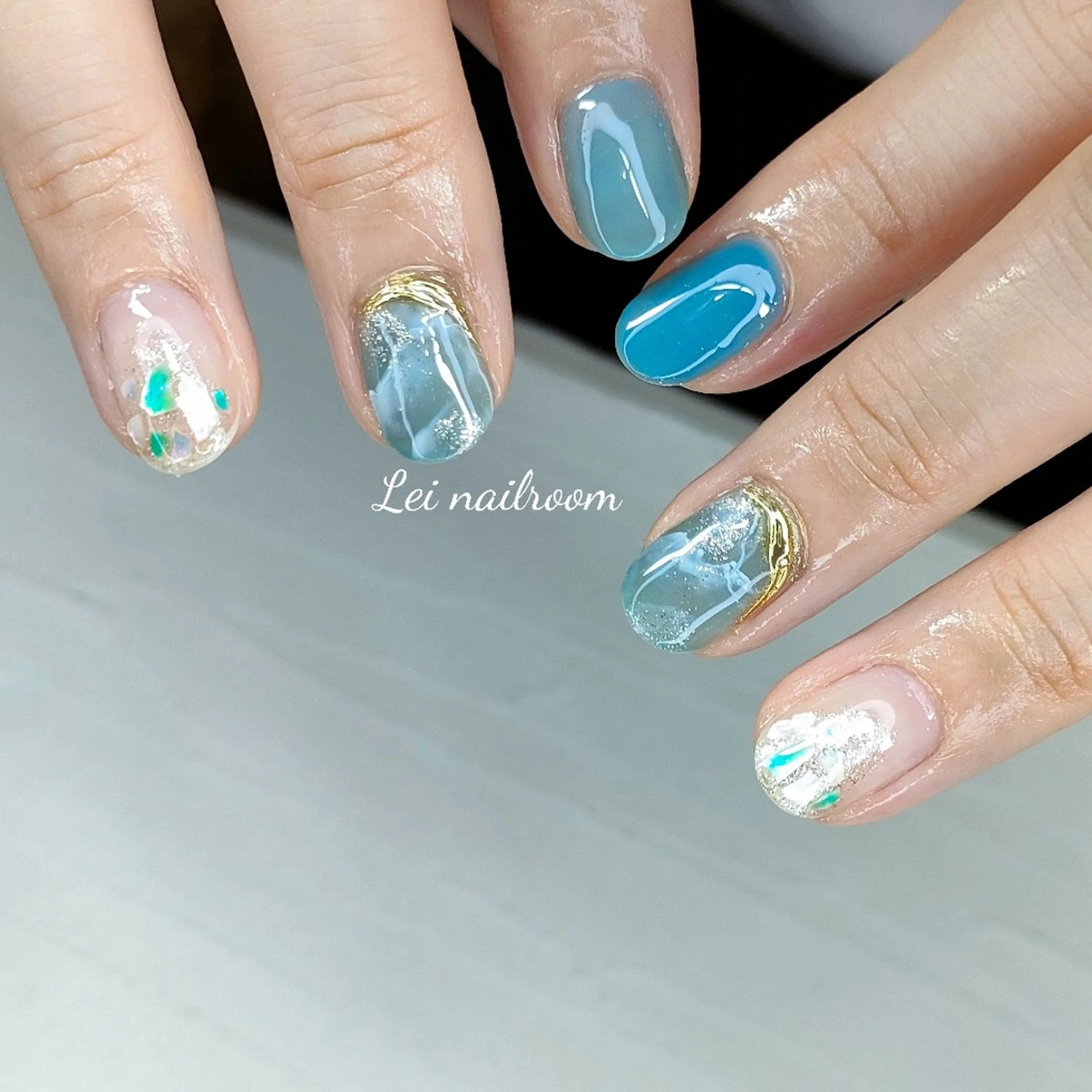 ネイル 夏ネイル lei🌼 nailroomのネイルデザイン