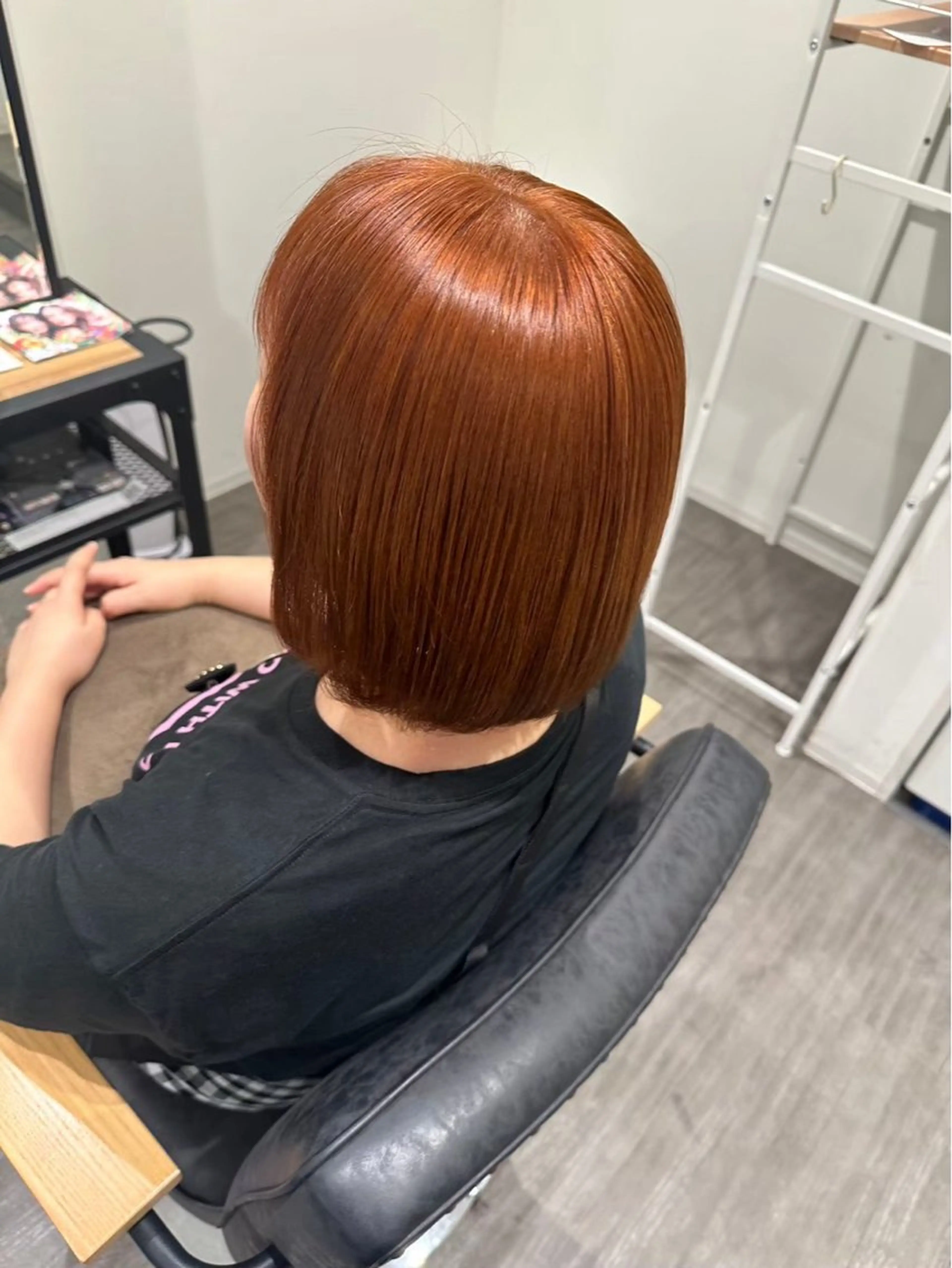 ショート オレンジブラウン cocotte🦋 miyuのヘアスタイル