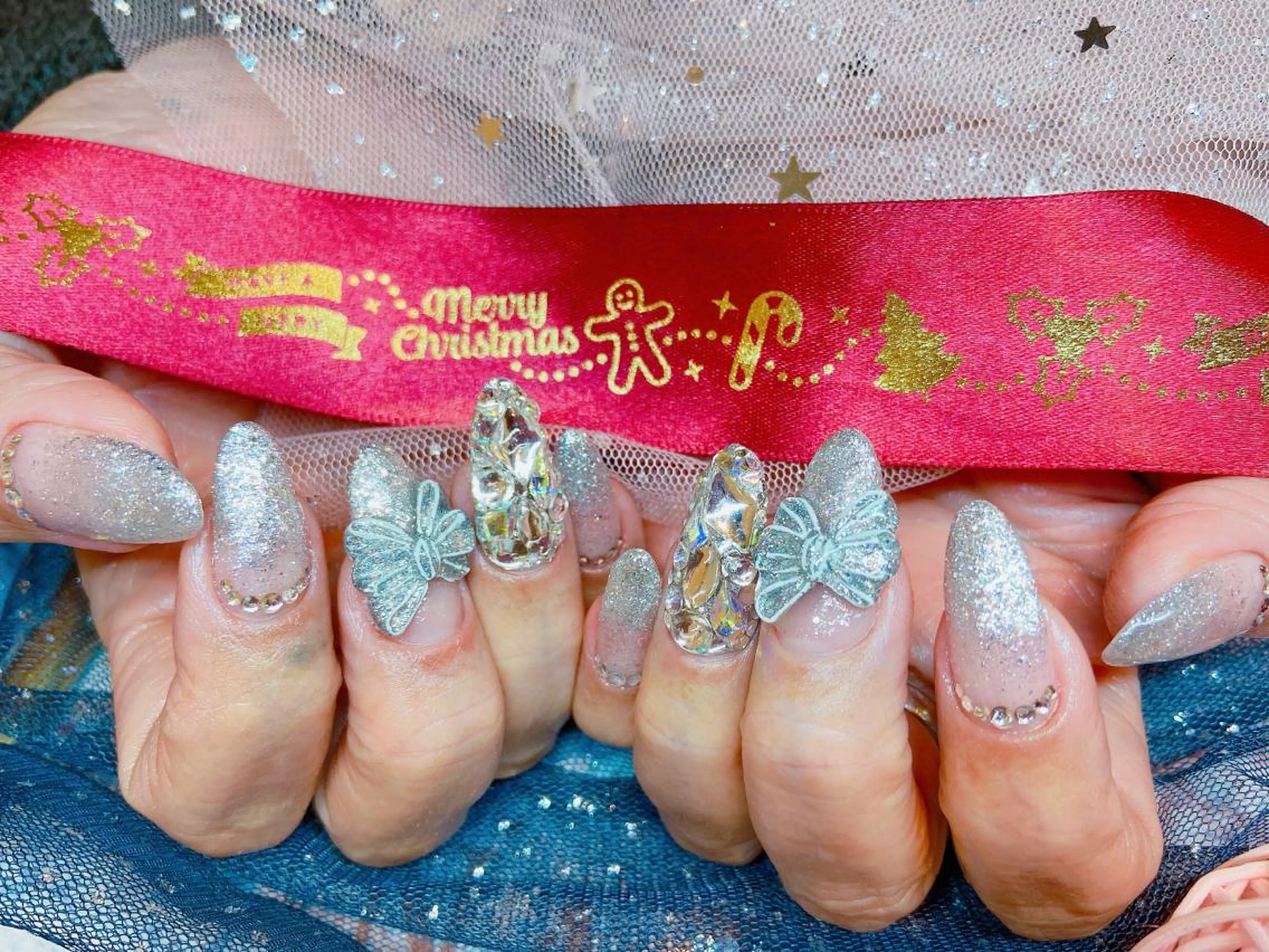 ネイル 長さだし専門店 M2　rikaのネイルデザイン