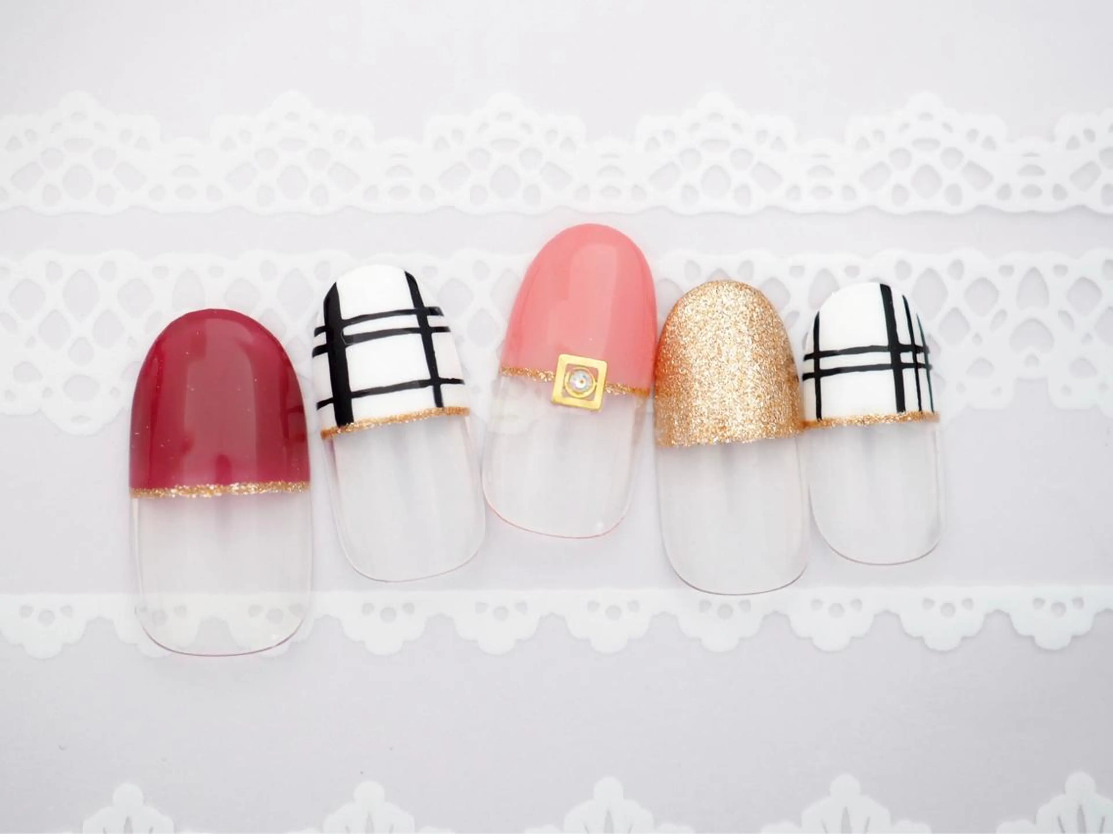 ネイル トップネイリスト Ribbon立川店のネイルデザイン