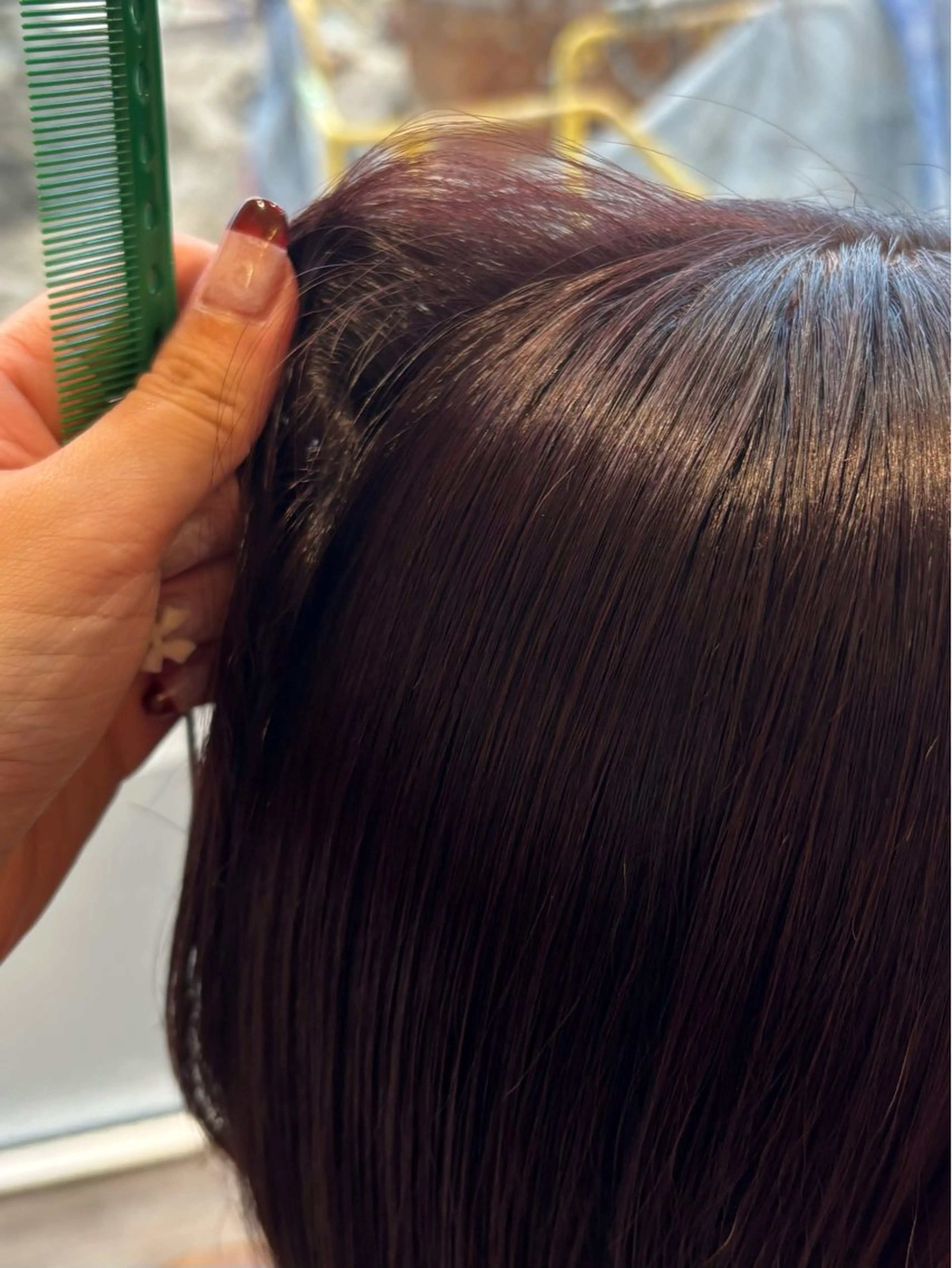 ショート カラー ヘアカラー トリートメント yui🥀/ボブ /ブリーチなしカラーのヘアスタイル