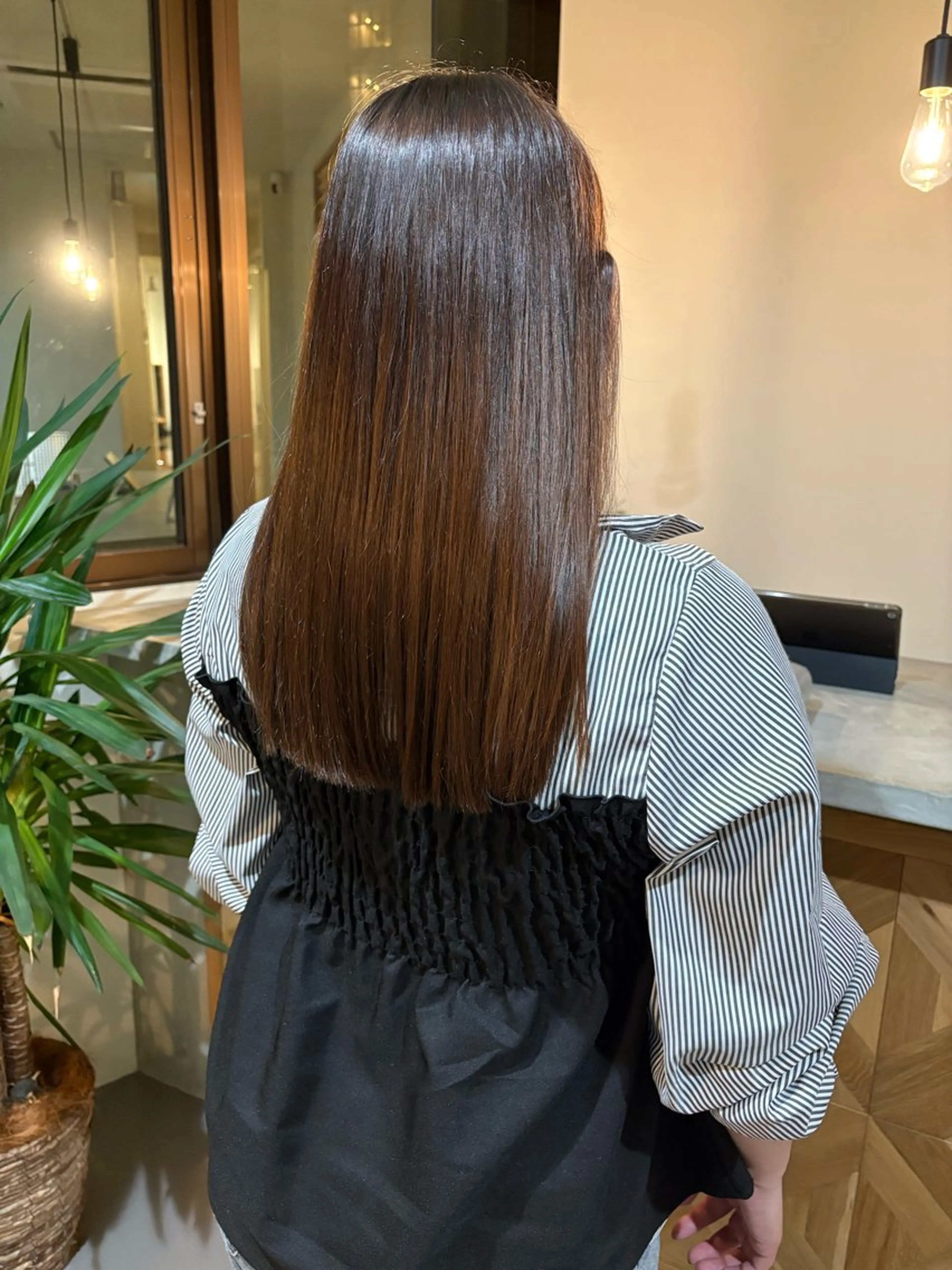 ロング ボブ/ショート/小倉 ✂中尾吏穏のヘアスタイル