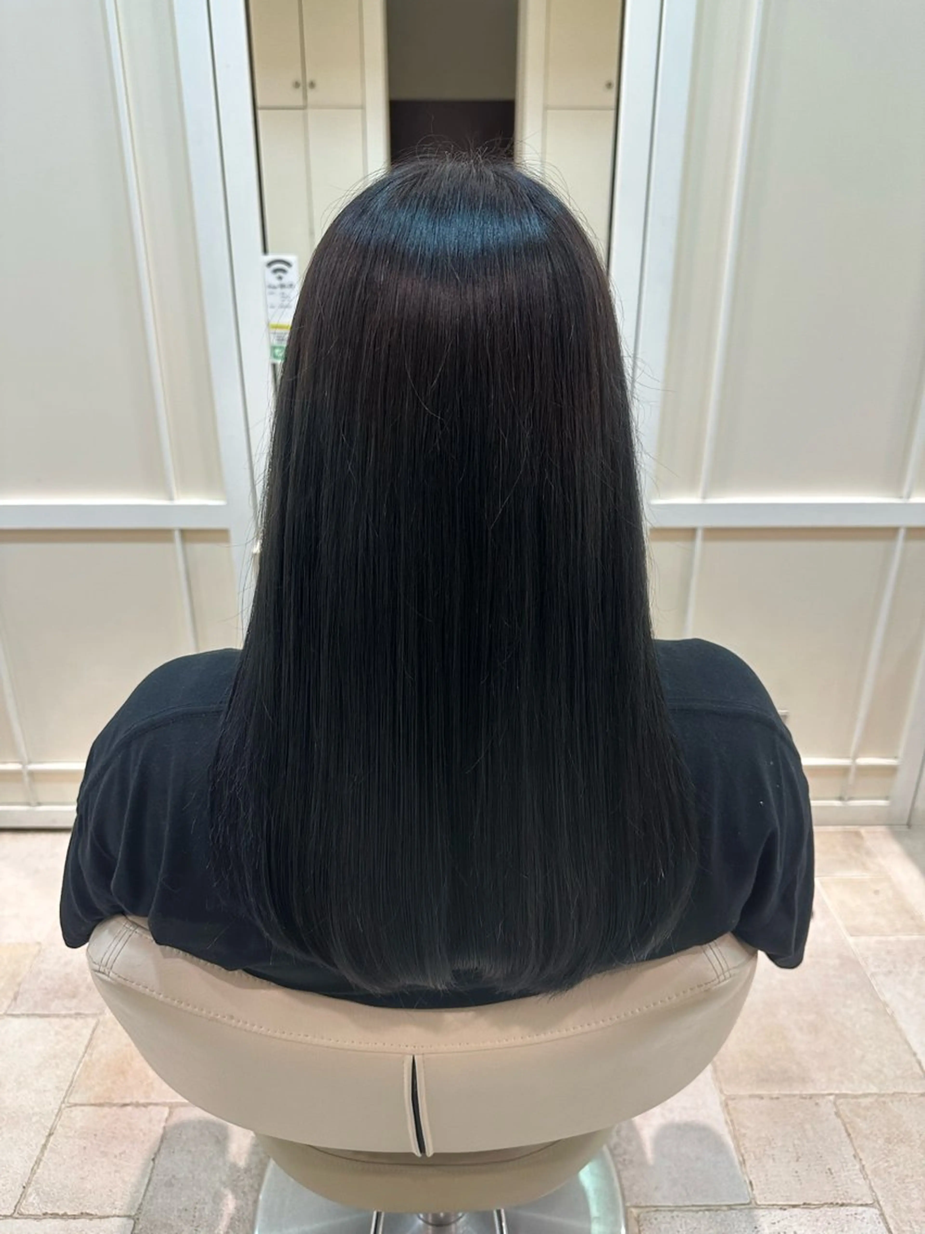 セミロング カラー ヘアカラー トリートメント YUZU 🤖💎のヘアスタイル