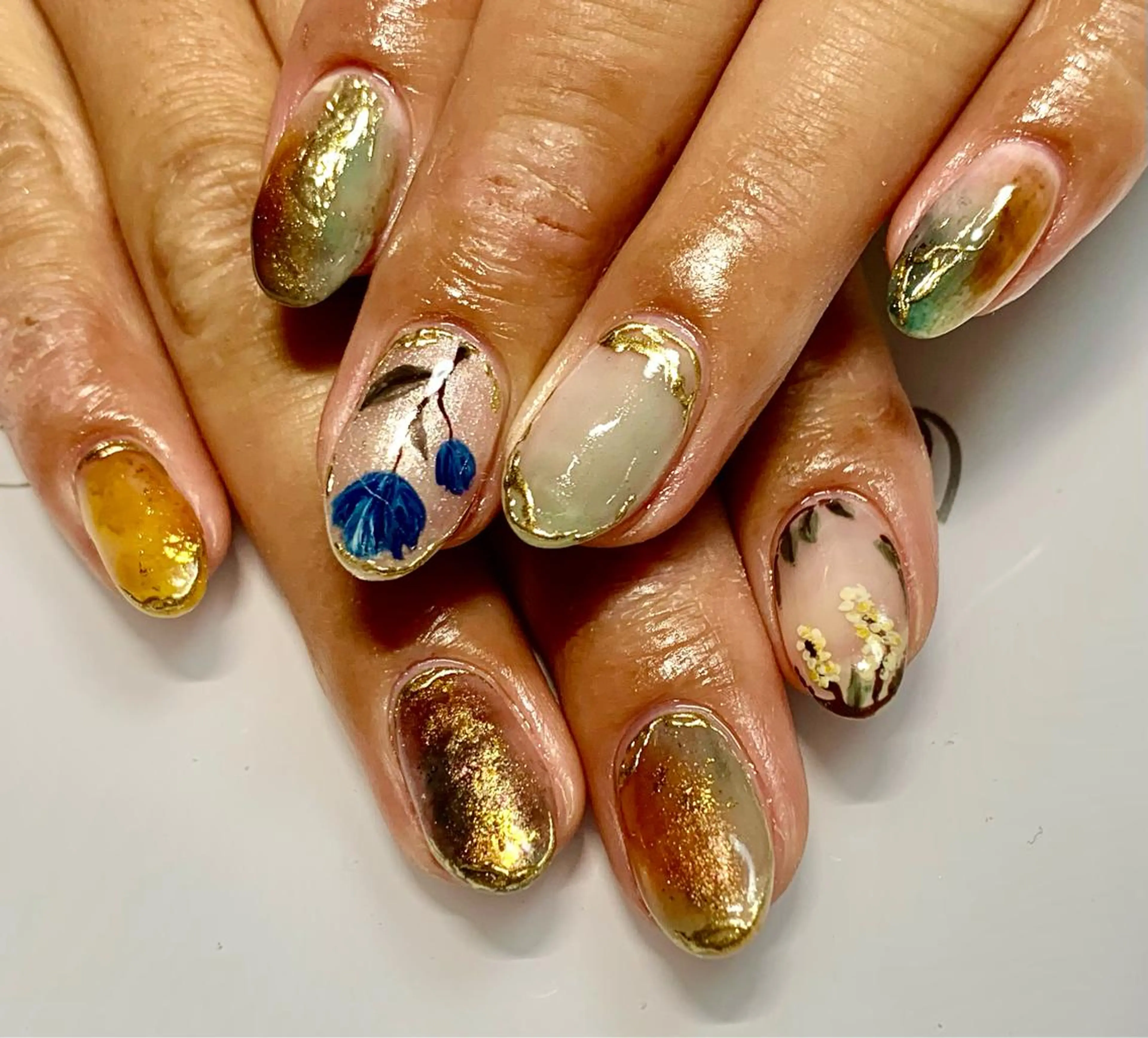 ネイル ハンドネイル 山下 愛のネイルデザイン