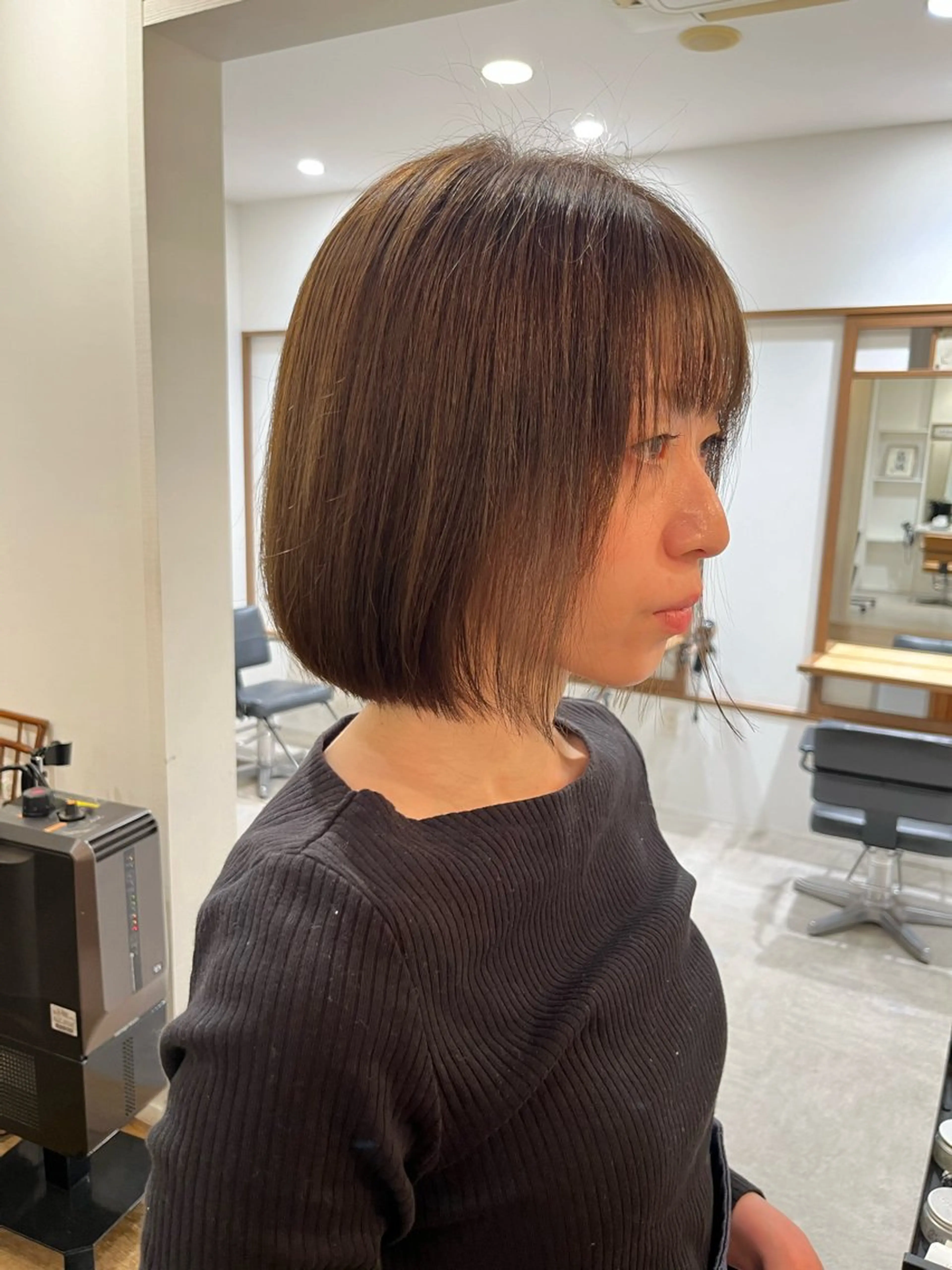 ショート カラー ヘアアレンジ ブリーチ トリートメント カット ヘアカラー トリートメント 無料カットモデル‪✨ ✂️Nanami🌷のヘアスタイル